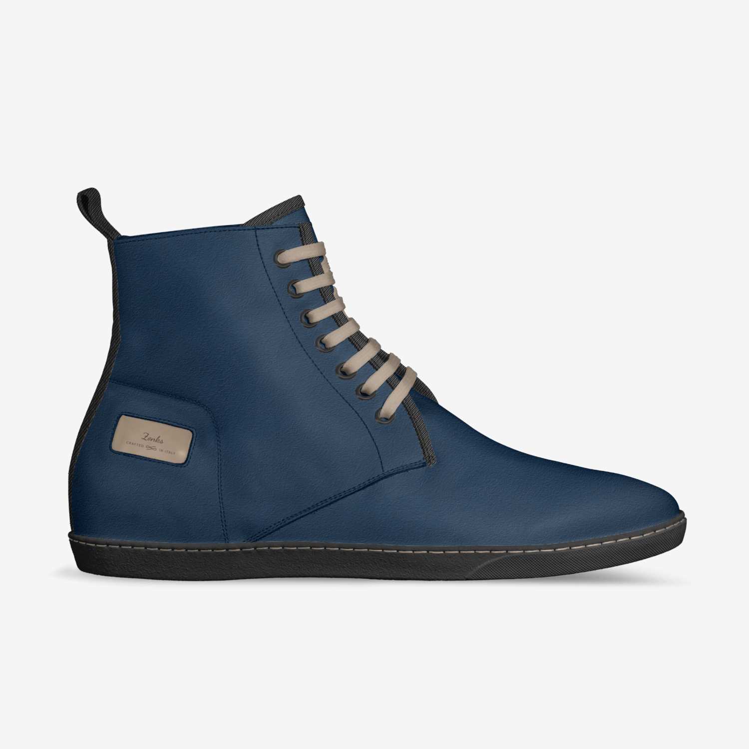 Zonks custom made in Italy shoes by Ezsimon Mcphail | Side view