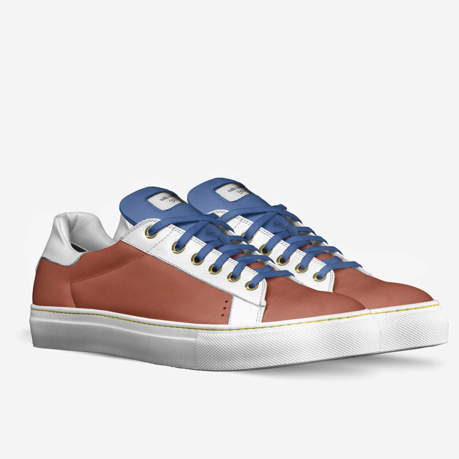 sulti kicks custom made in Italy shoes by Sultan Alshehri | Double view