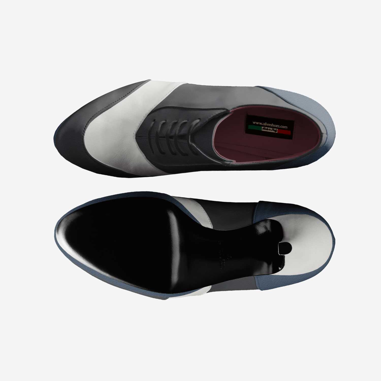 Empire21 custom made in Italy shoes by Kortnee Simmons | Top view