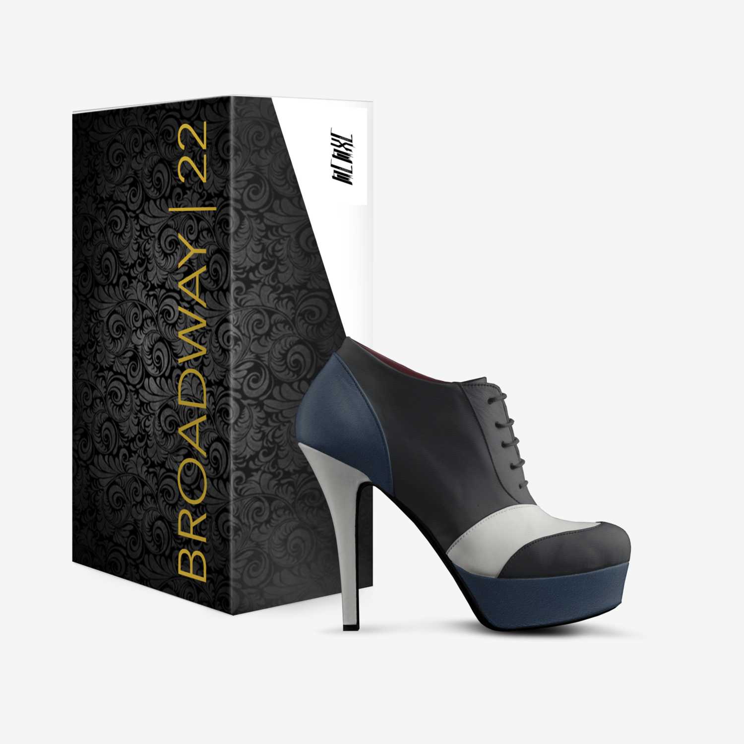 Empire21 custom made in Italy shoes by Kortnee Simmons | Box view