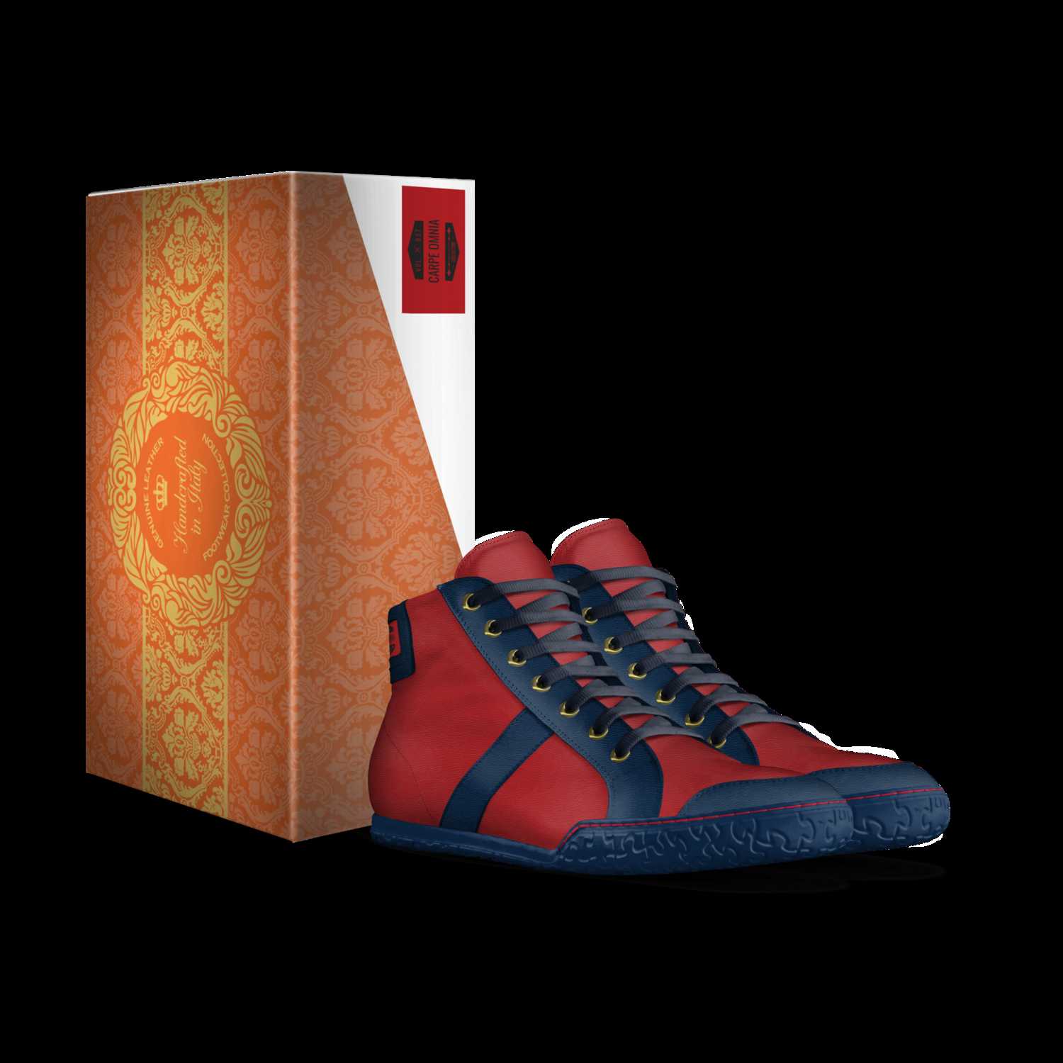 Carpe omnia A Custom Shoe concept by Jamel Jessamy