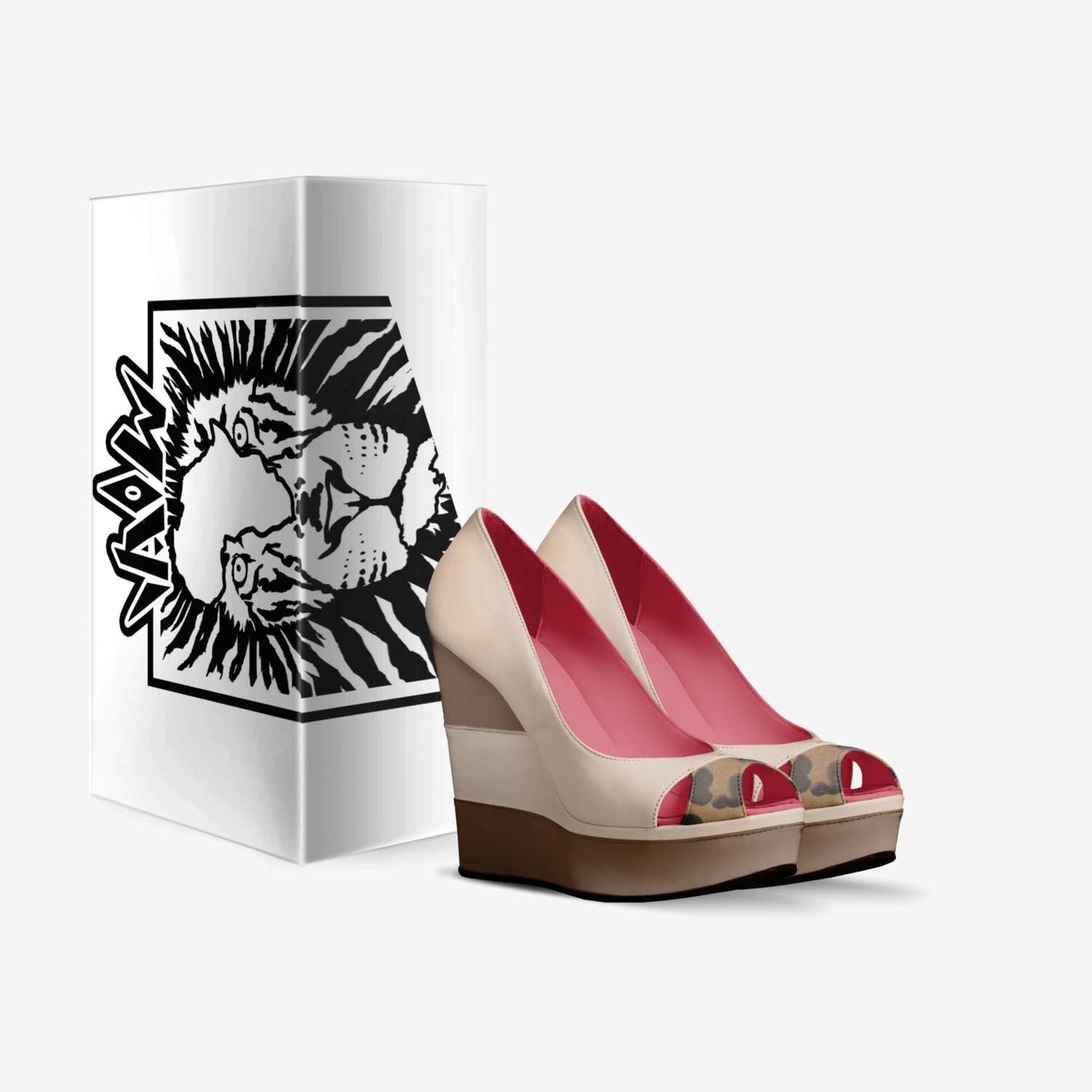 Khaleesi custom made in Italy shoes by Adrian Willis | Box view
