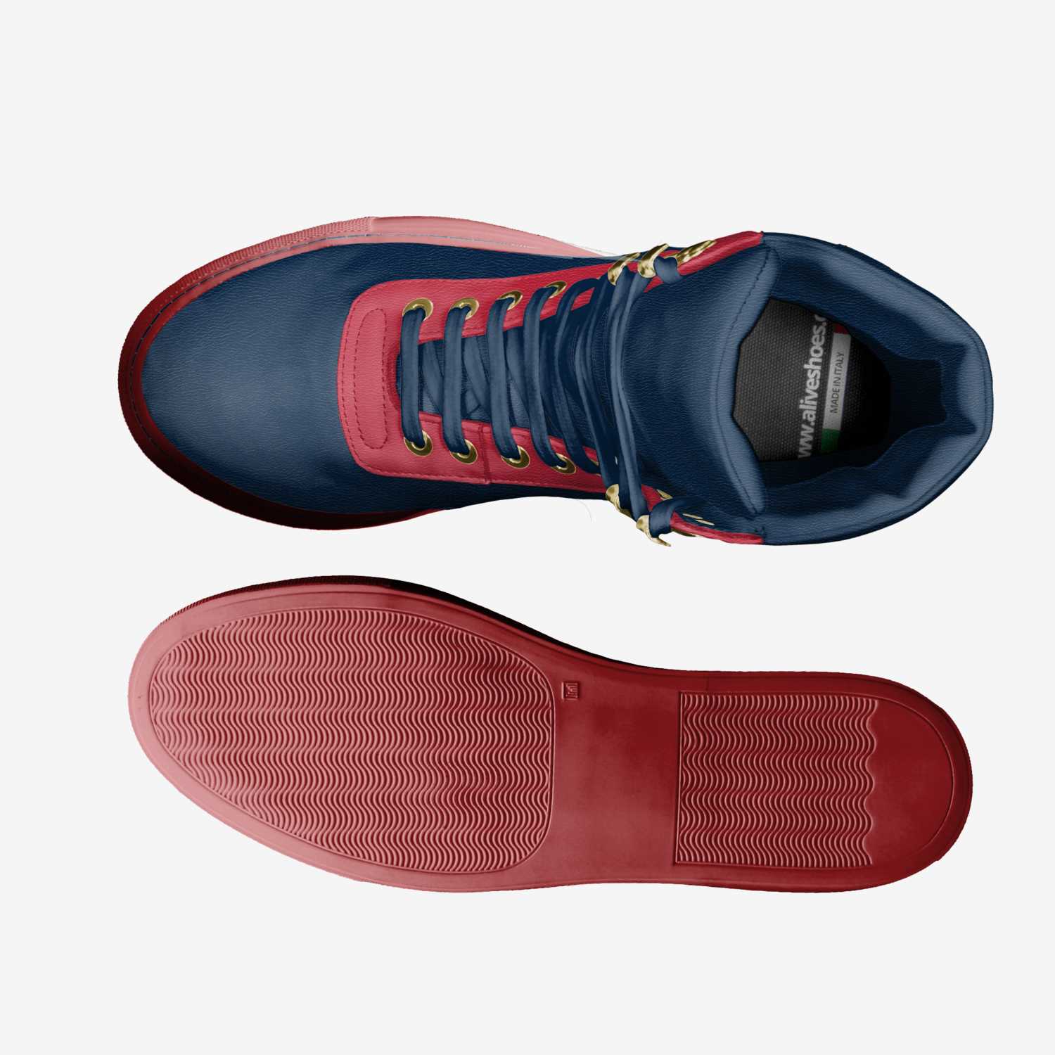 cms line custom made in Italy shoes by Jenessaoxendine | Top view