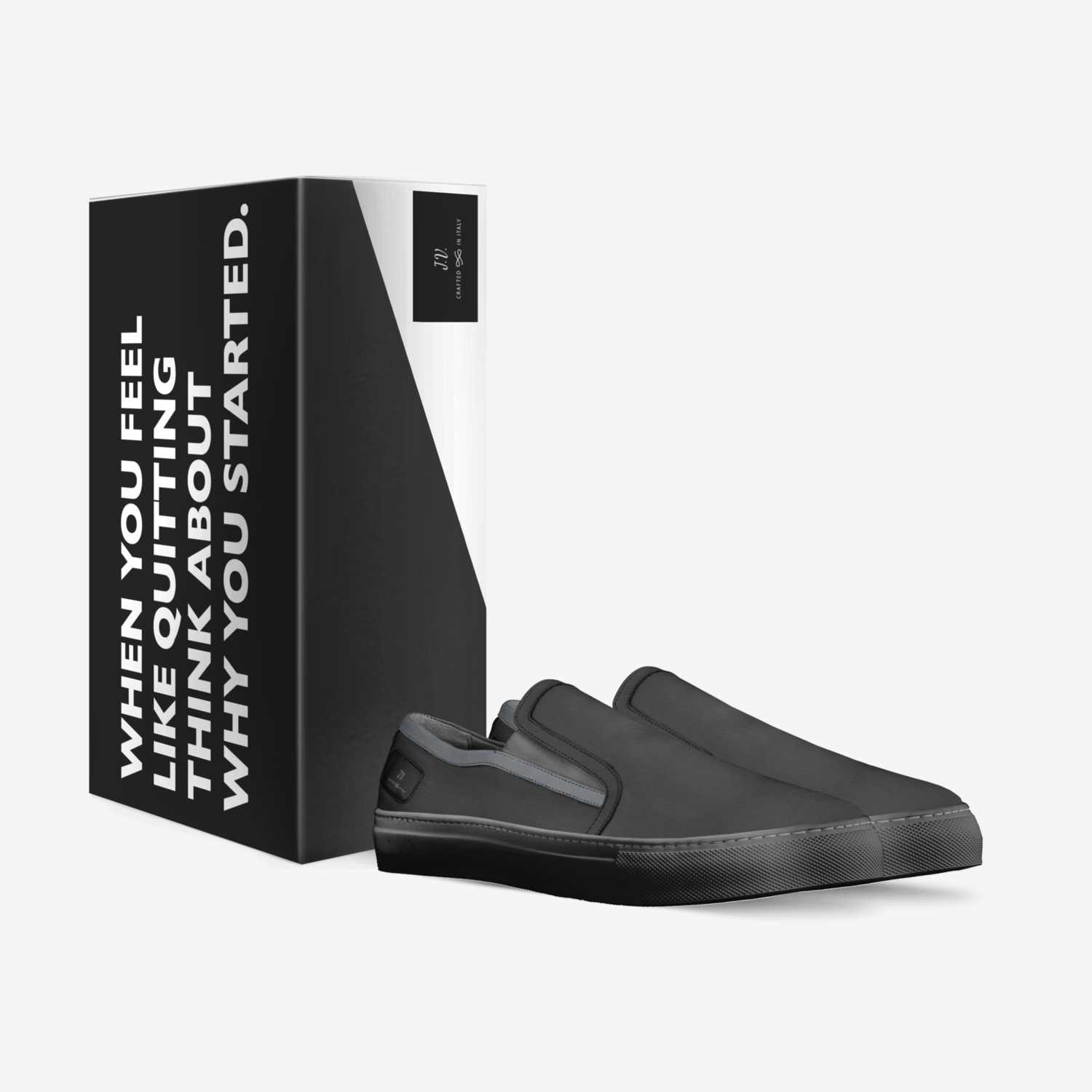 J.V. custom made in Italy shoes by Jonathan Vargas | Box view