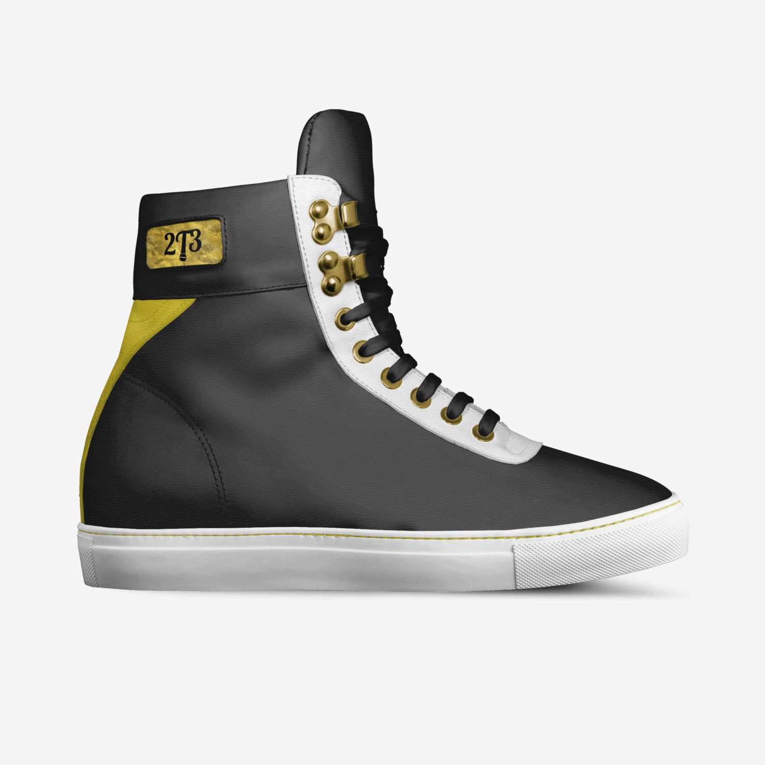 2T3  custom made in Italy shoes by Latwuan Edwards | Side view