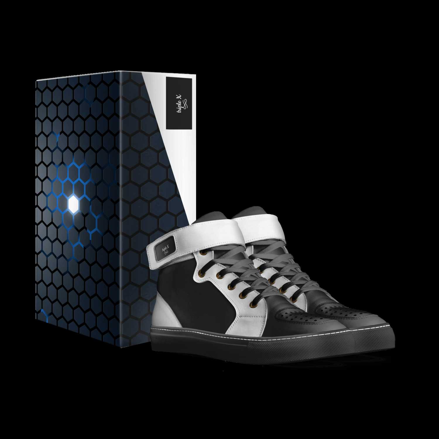 triple X A Custom Shoe concept by Huzaifa