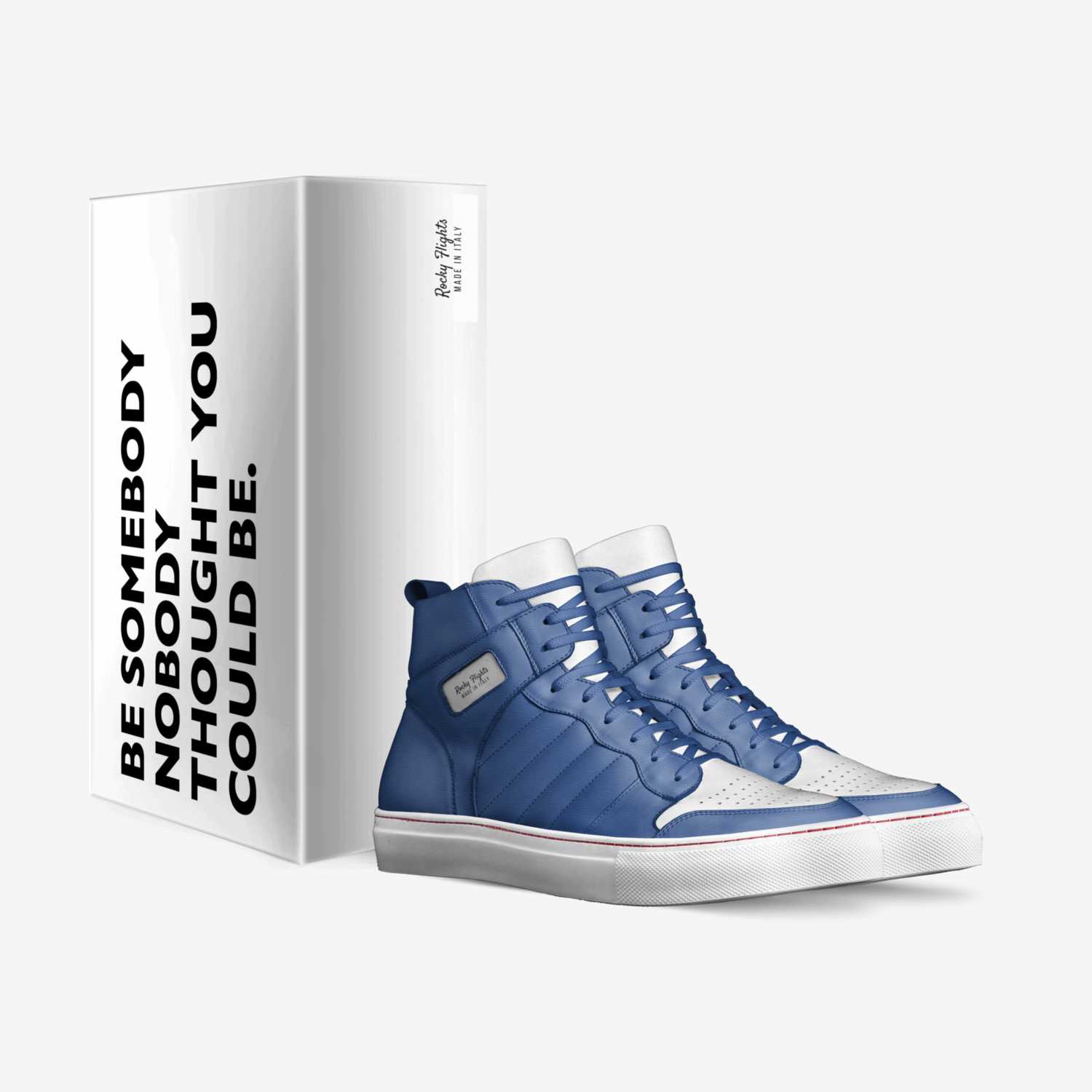 Rocky Flights custom made in Italy shoes by Rocky Balboa | Box view
