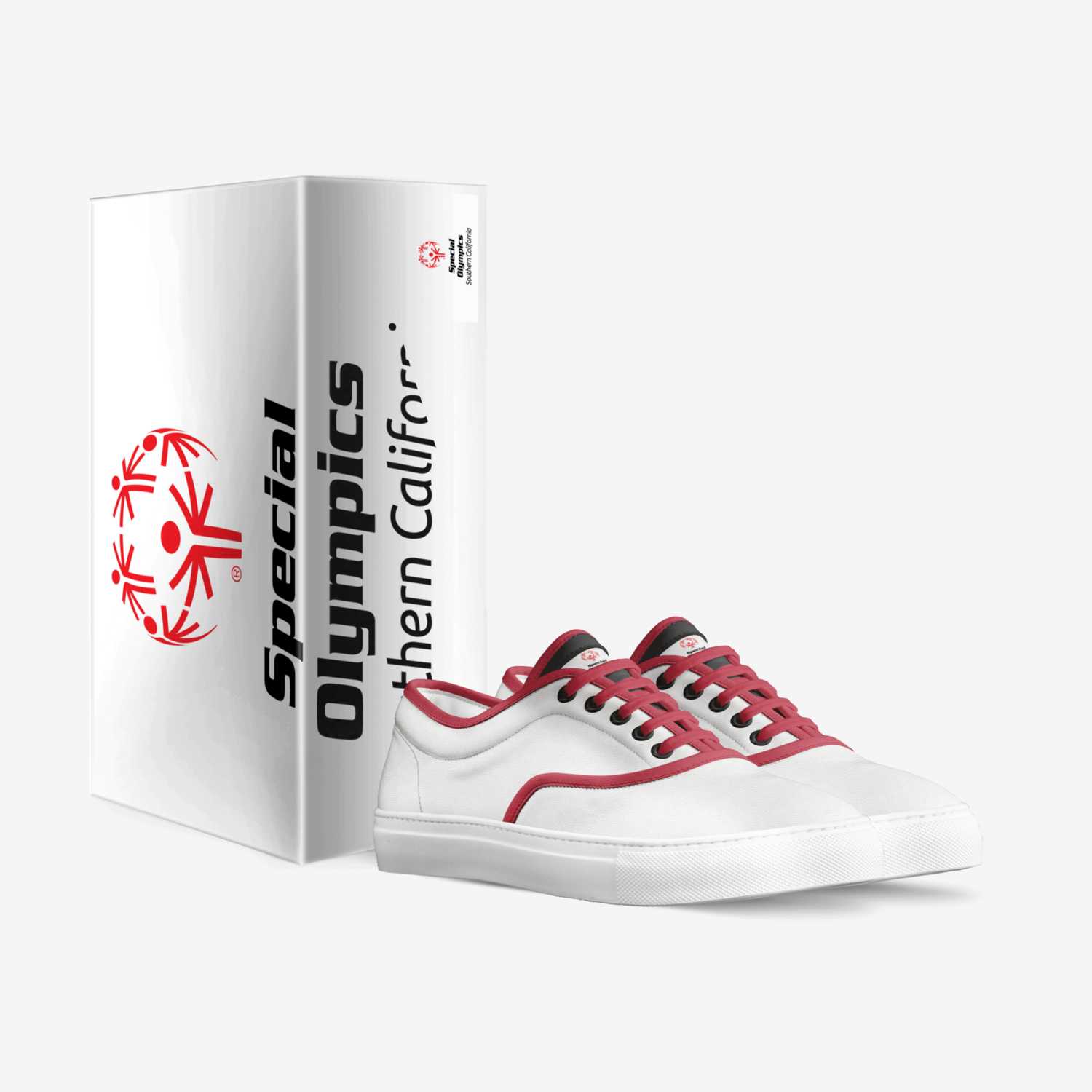 Special Olympics custom made in Italy shoes by Chris Johnson | Box view