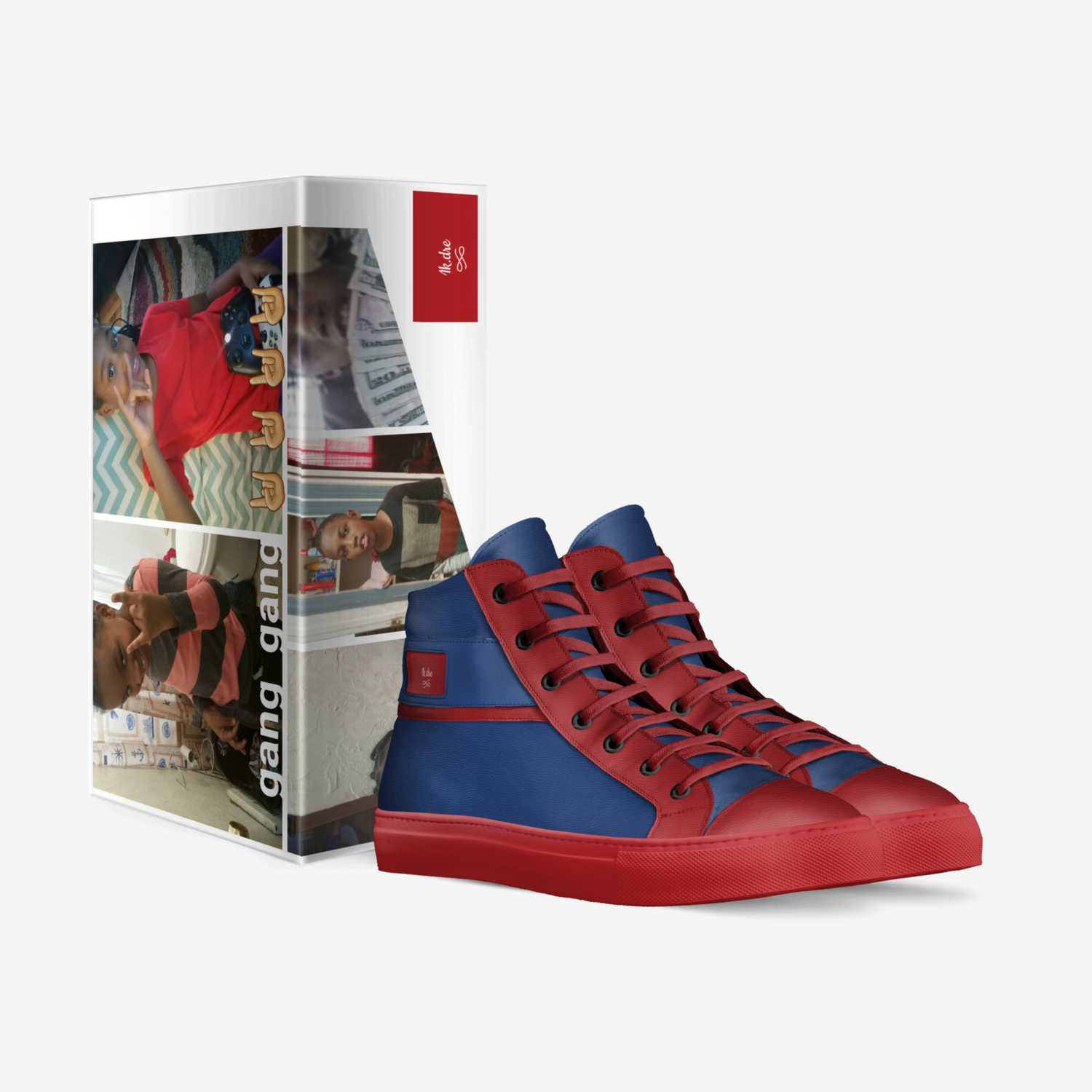 1k.dre custom made in Italy shoes by Leandrea Stuart Jr | Box view
