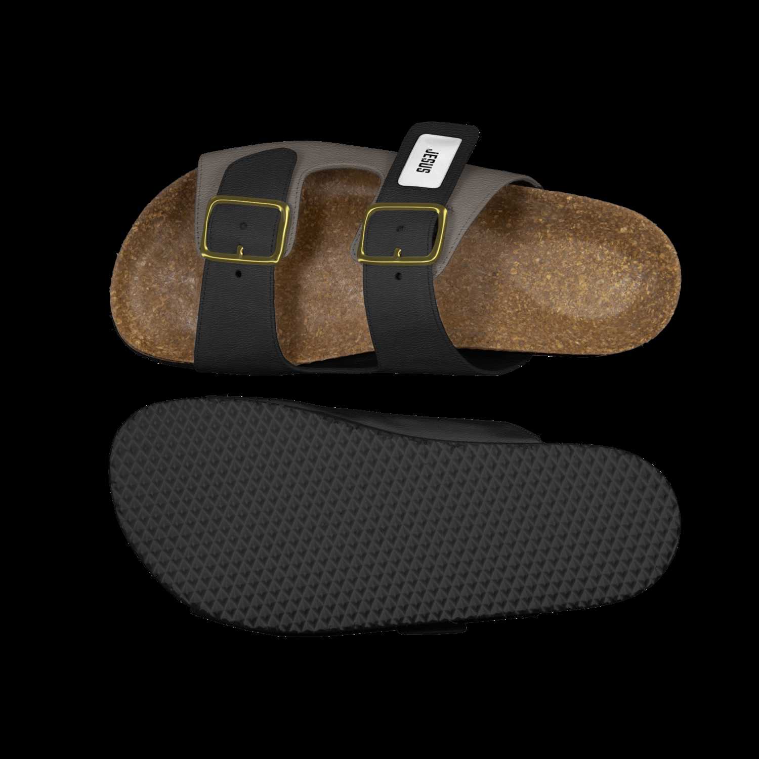 WW Jesus Sandals A Custom Shoe concept by David