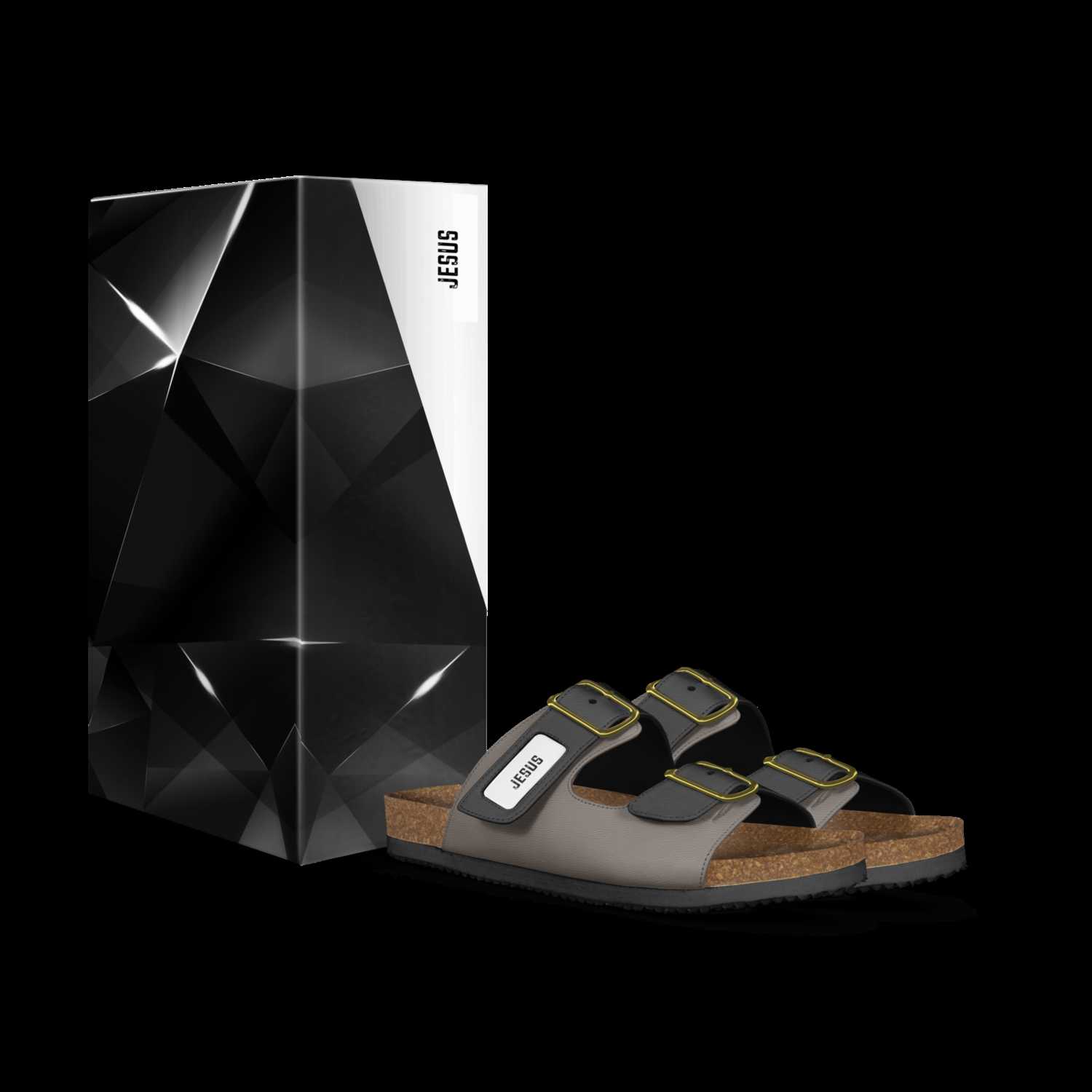 WW Jesus Sandals A Custom Shoe concept by David