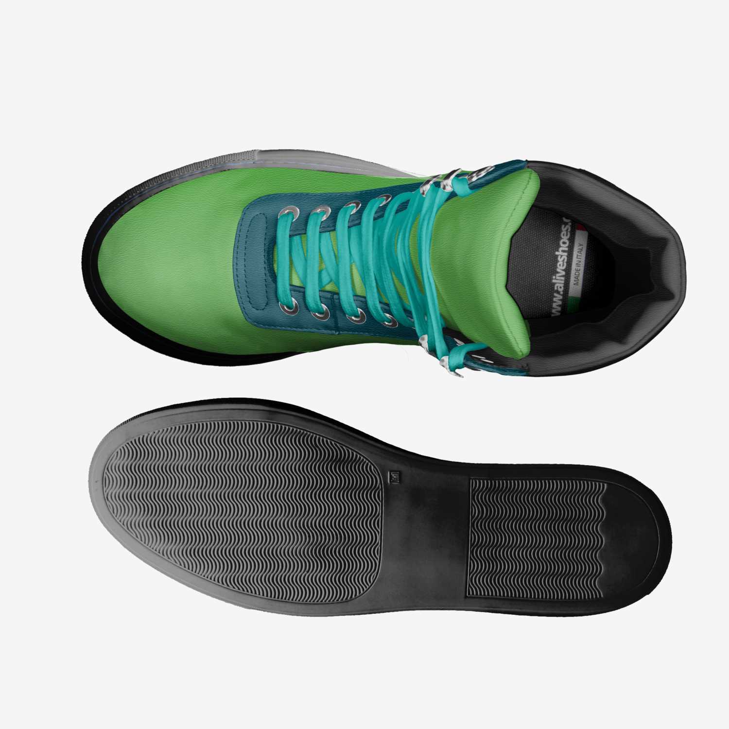 The Cool One custom made in Italy shoes by Mason Olney | Top view
