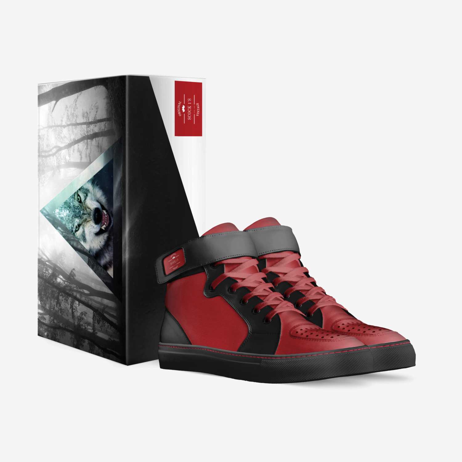 scocks custom made in Italy shoes by Bob Yhe Builder | Box view