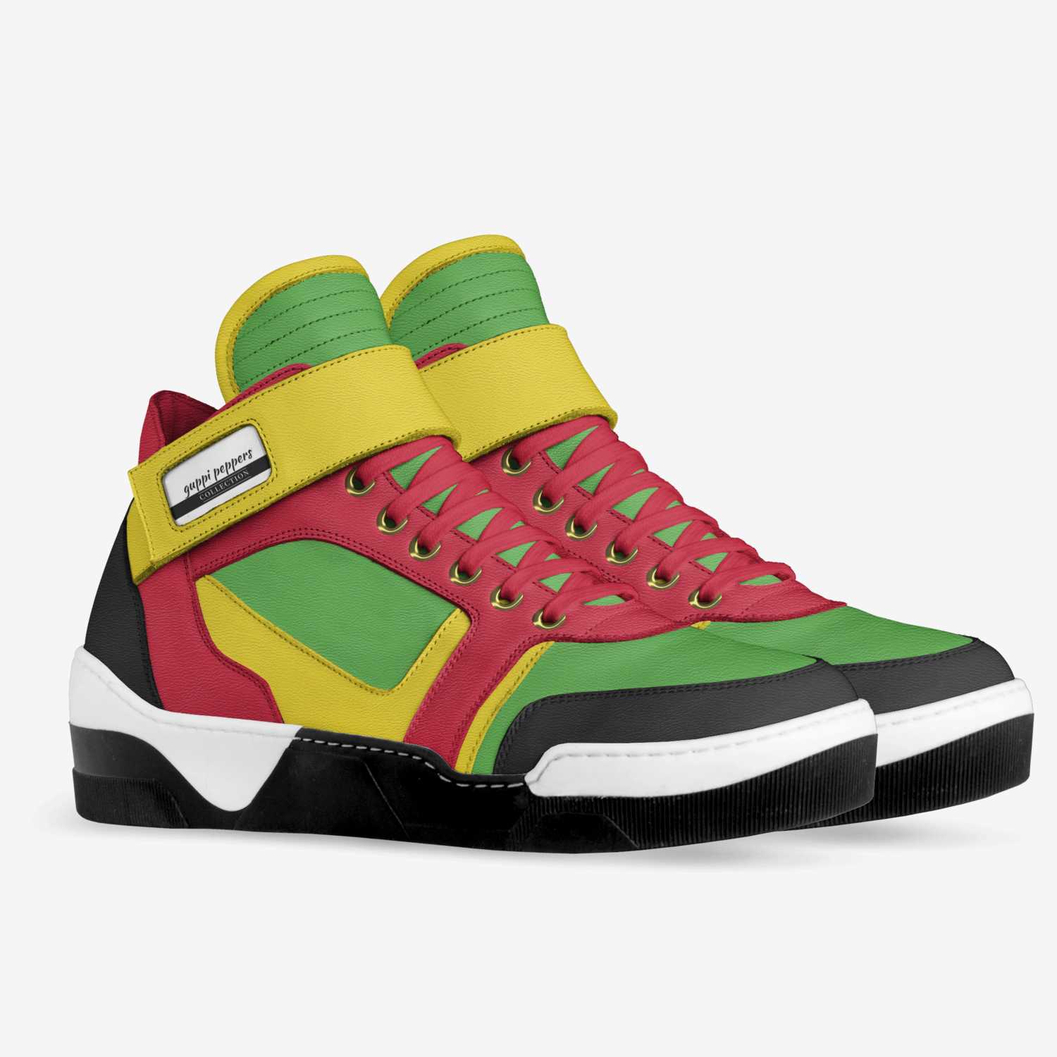 guppi peppers custom made in Italy shoes by Brady Oxborrow | Double view