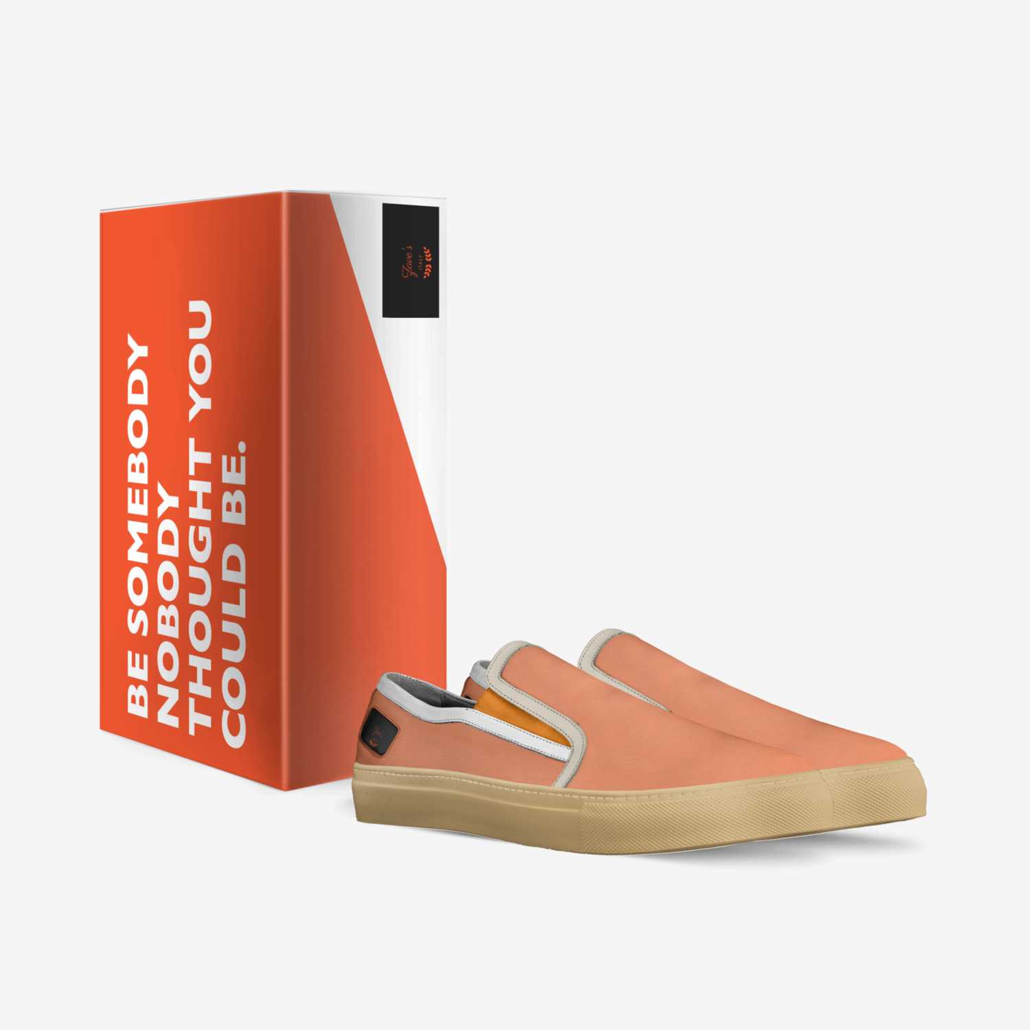 Zave's custom made in Italy shoes by Nicholas Jones | Box view
