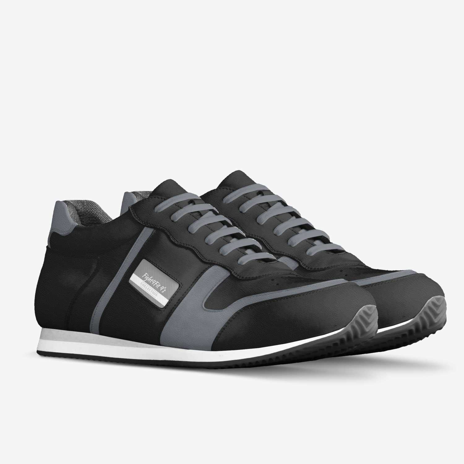 Fight4Fit 4's custom made in Italy shoes by Sedric Mcgee | Double view