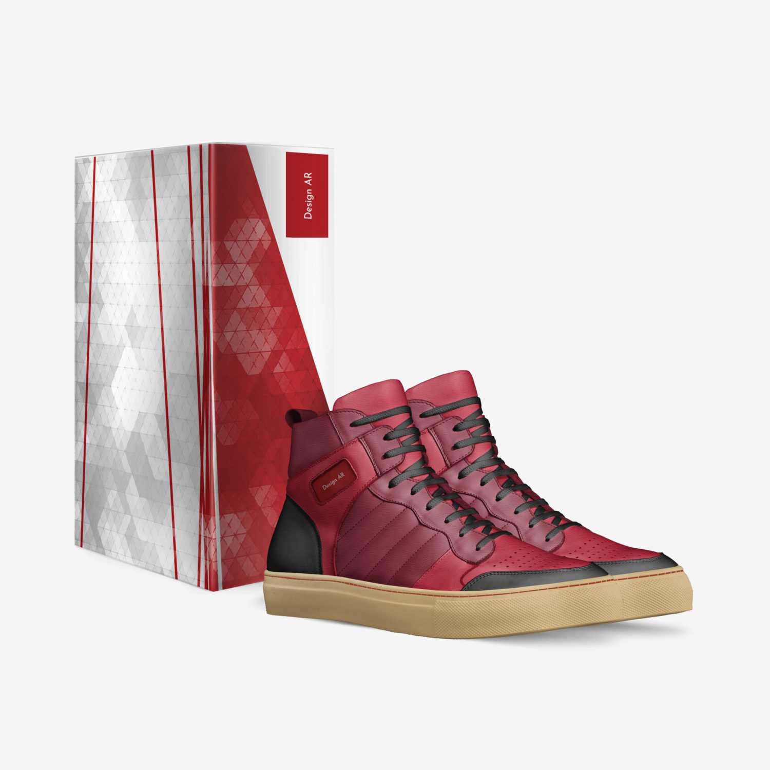 Design AR custom made in Italy shoes by Sam Stine | Box view