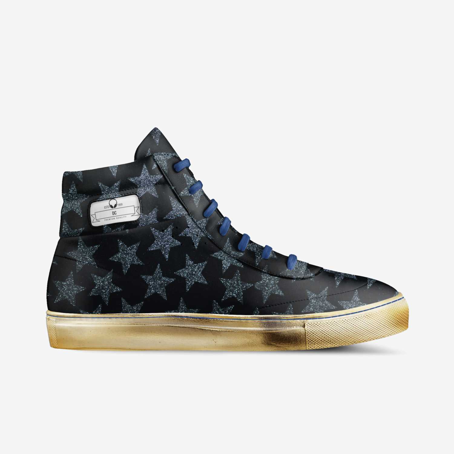 DC custom made in Italy shoes by Leo Detroyer | Side view