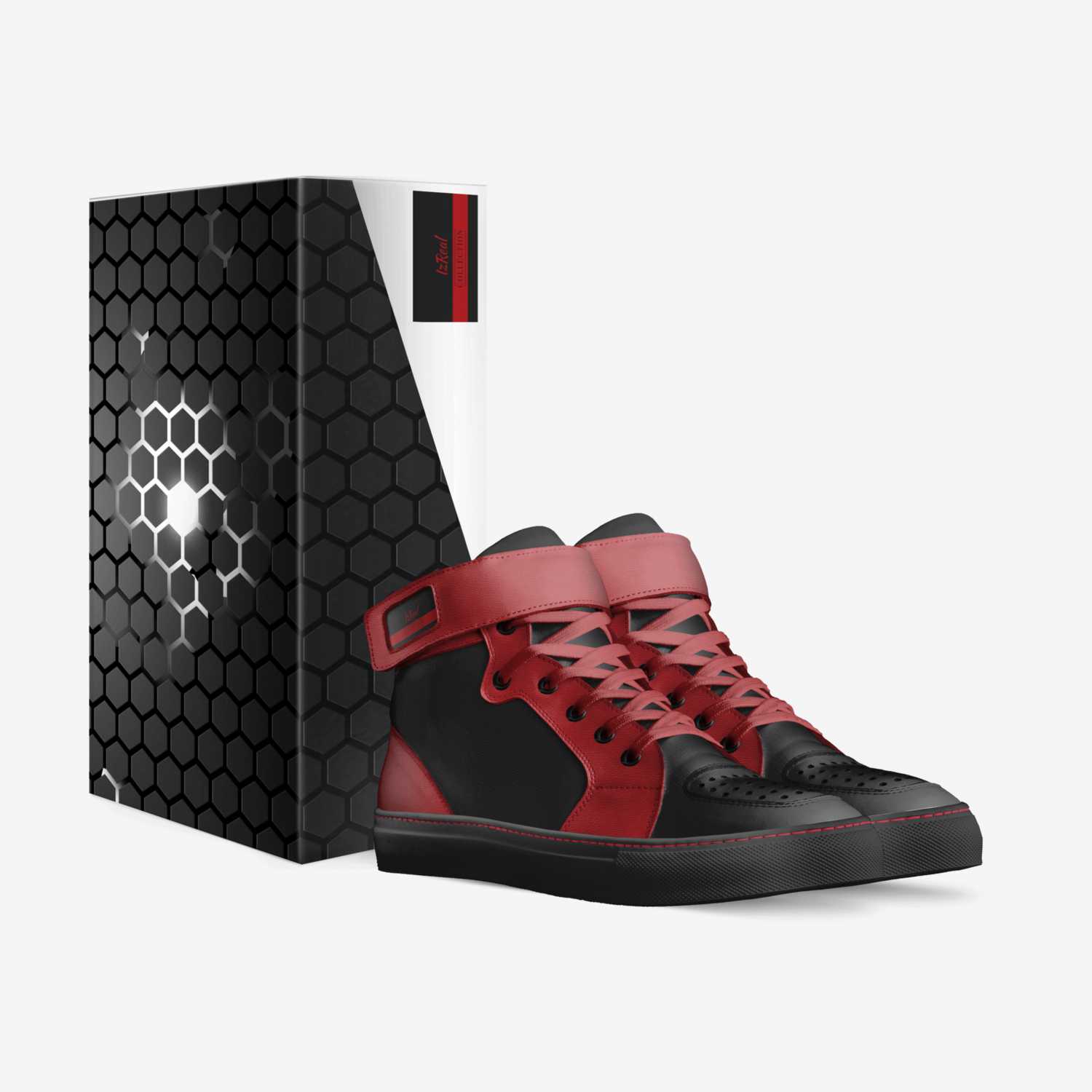 IzReal custom made in Italy shoes by Kunta Moroc Israel | Box view