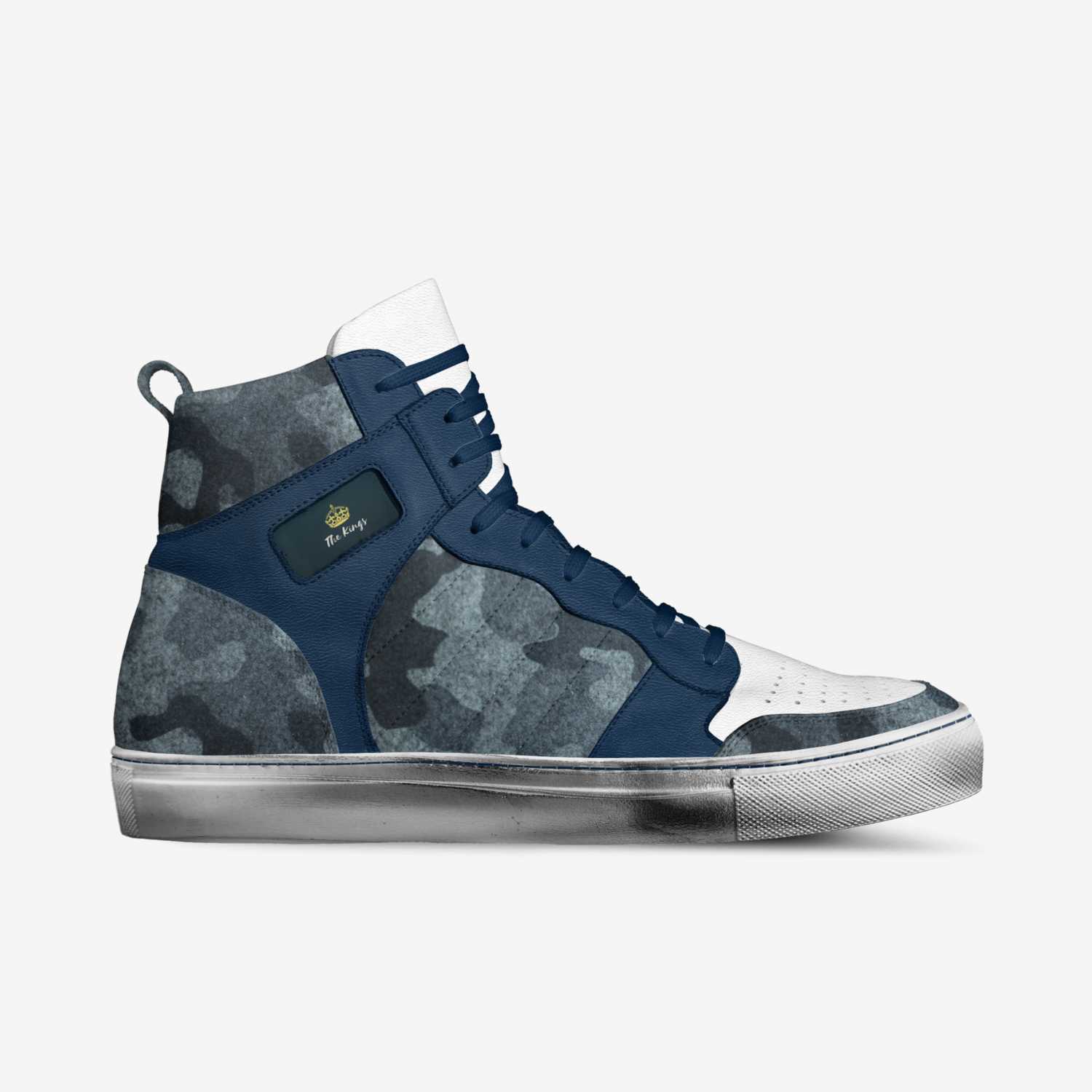 The Kings V100 custom made in Italy shoes by Jacob Mayron King | Side view