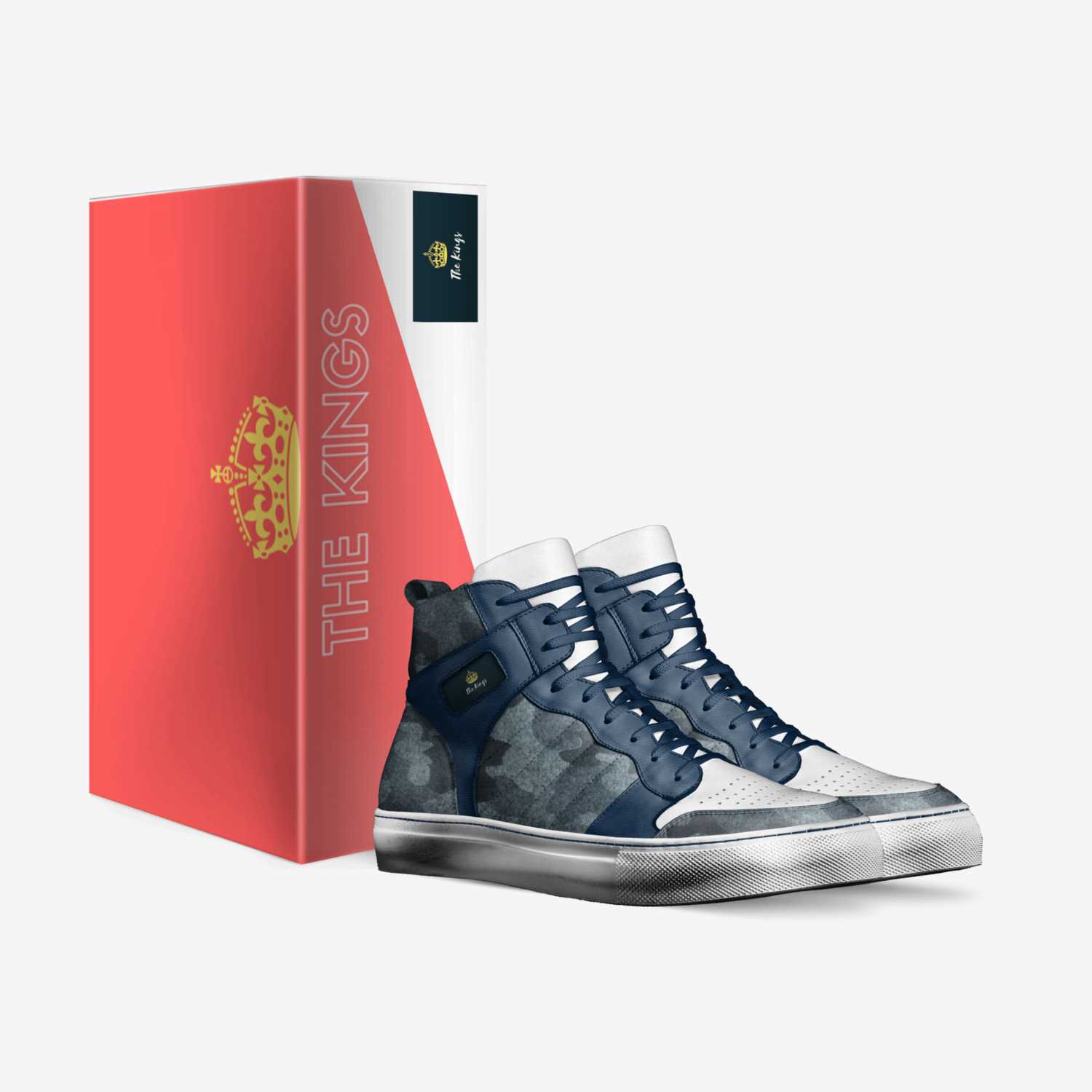 The Kings V100 custom made in Italy shoes by Jacob Mayron King | Box view