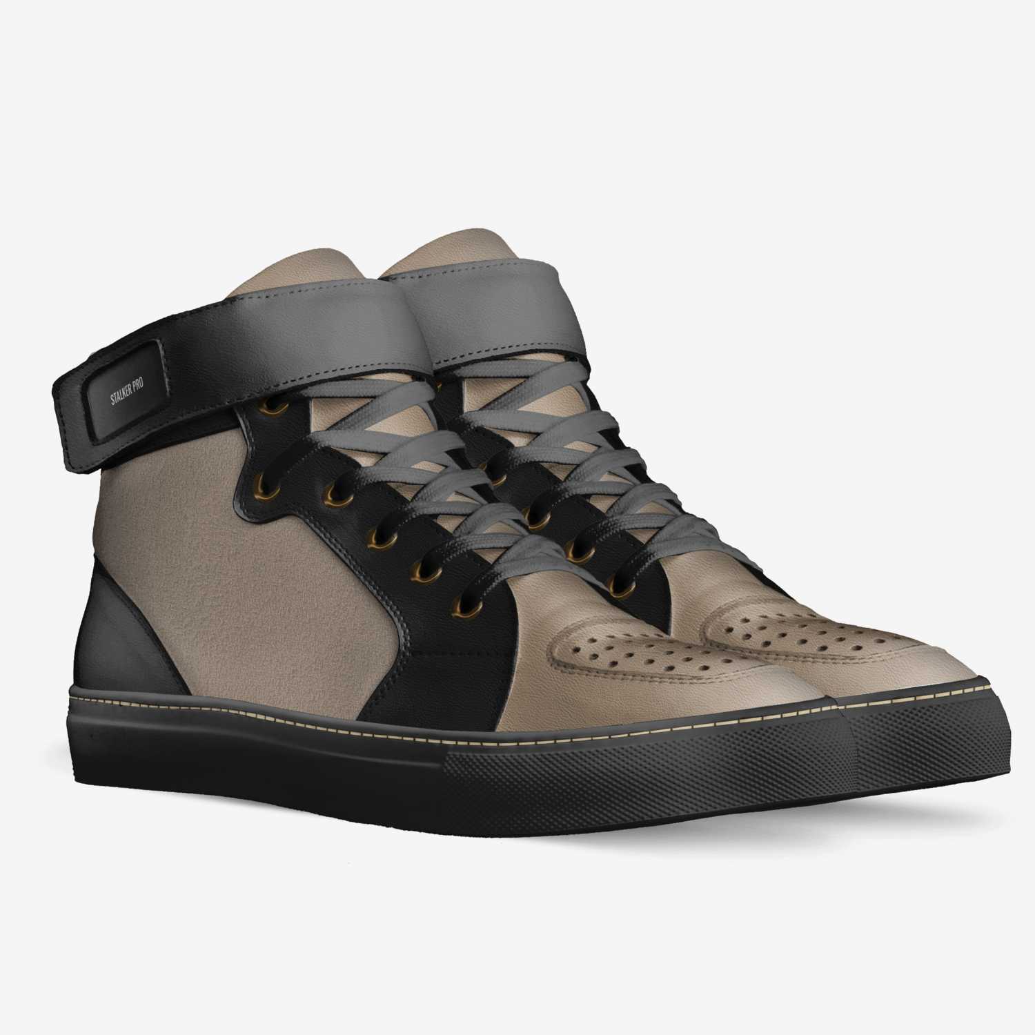 STALKER PRO custom made in Italy shoes by Seena Esmati | Double view