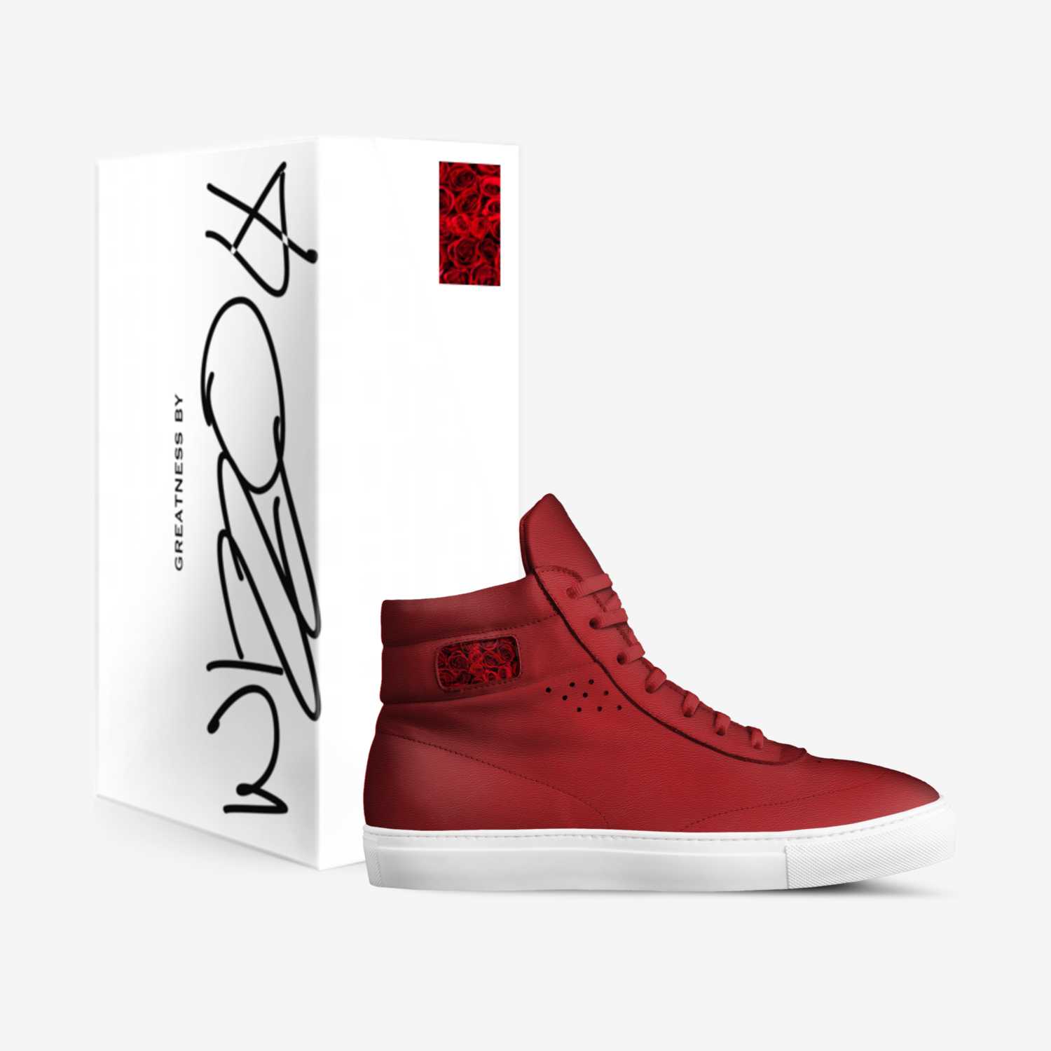 Greatnessbywizzolx custom made in Italy shoes by Dante Bulter | Box view