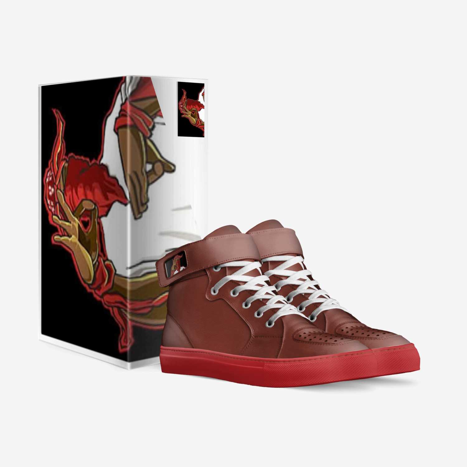 Blood&gangsters custom made in Italy shoes by Charles Russaw Russaw | Box view