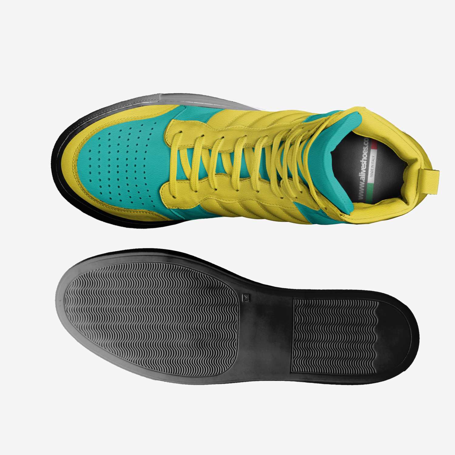 Kings custom made in Italy shoes by Noahp | Top view