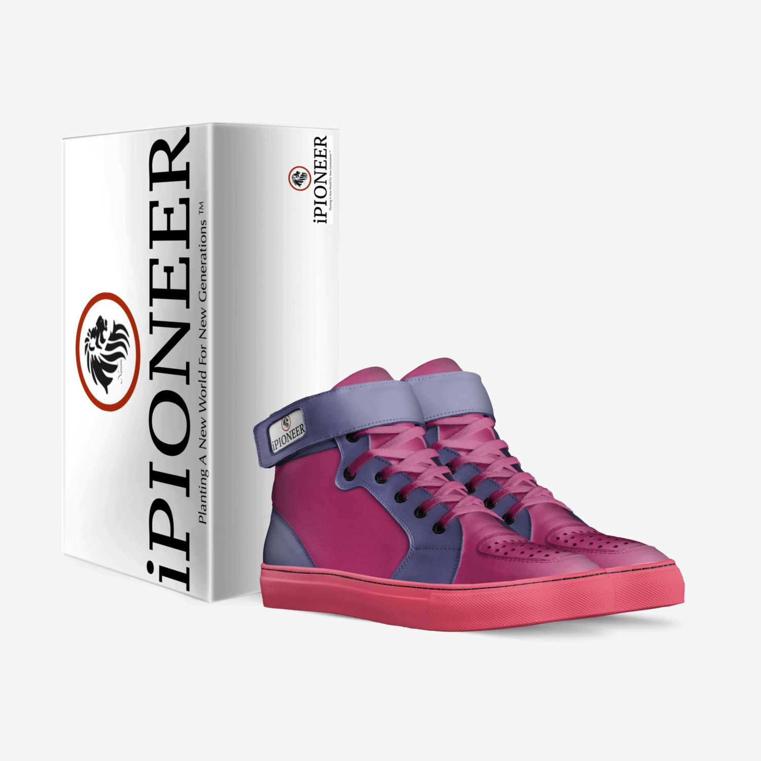 iPioneerTiffsEditi custom made in Italy shoes by Marlon D. Hester Sr. | Box view