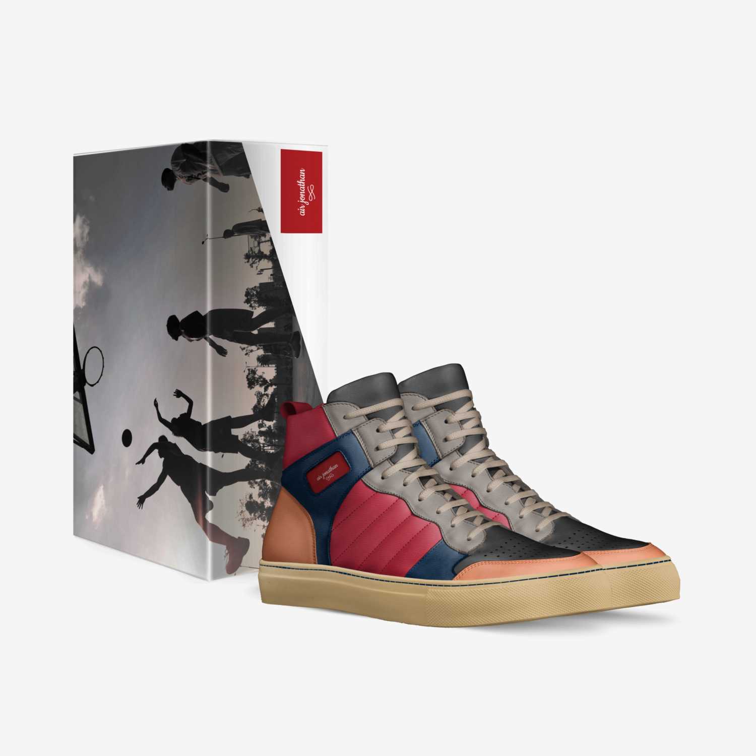 air jonathan custom made in Italy shoes by Jonathan Stclair | Box view
