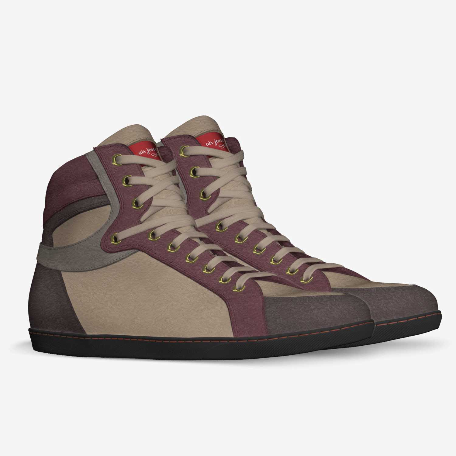 air jonathan custom made in Italy shoes by Jonathan Stclair | Double view