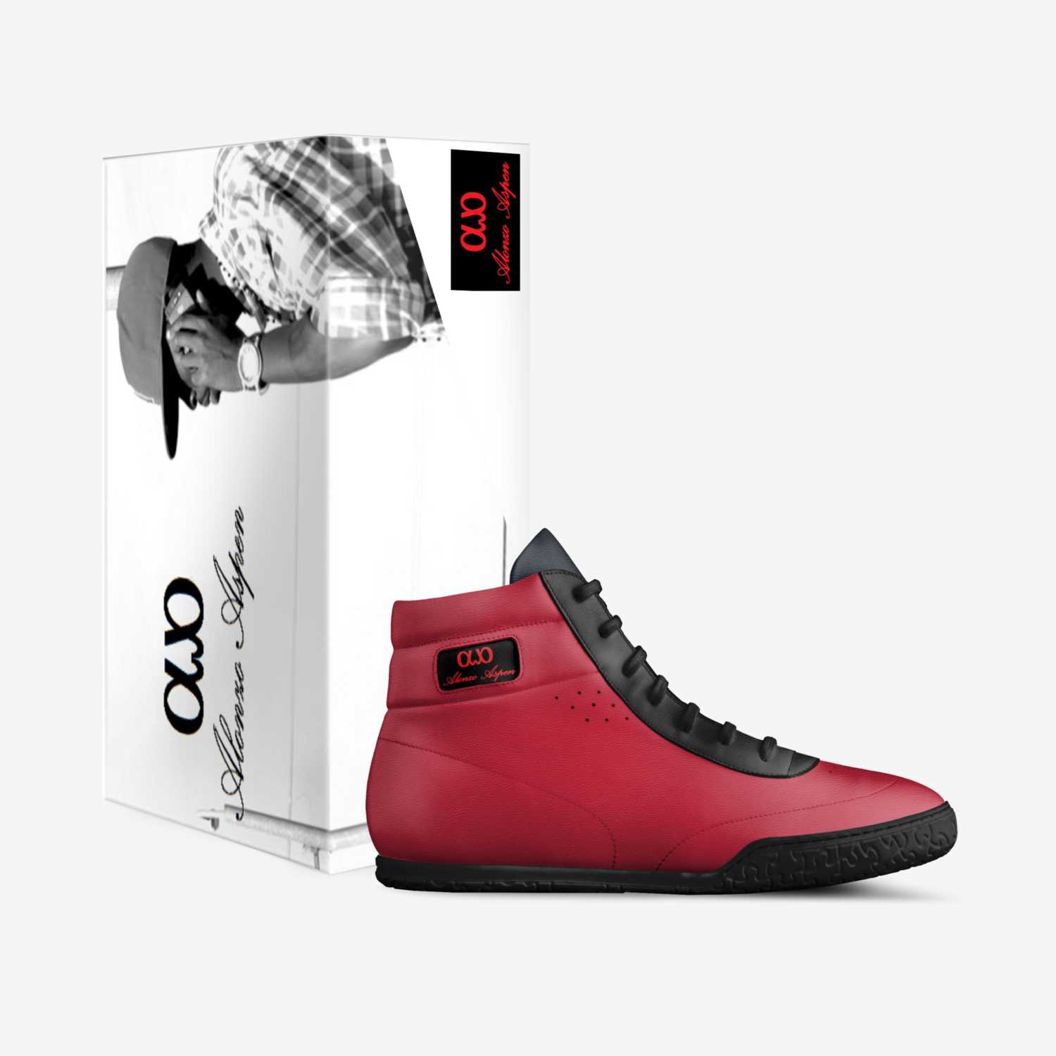 Alonzo Aspen custom made in Italy shoes by John Curtis | Box view