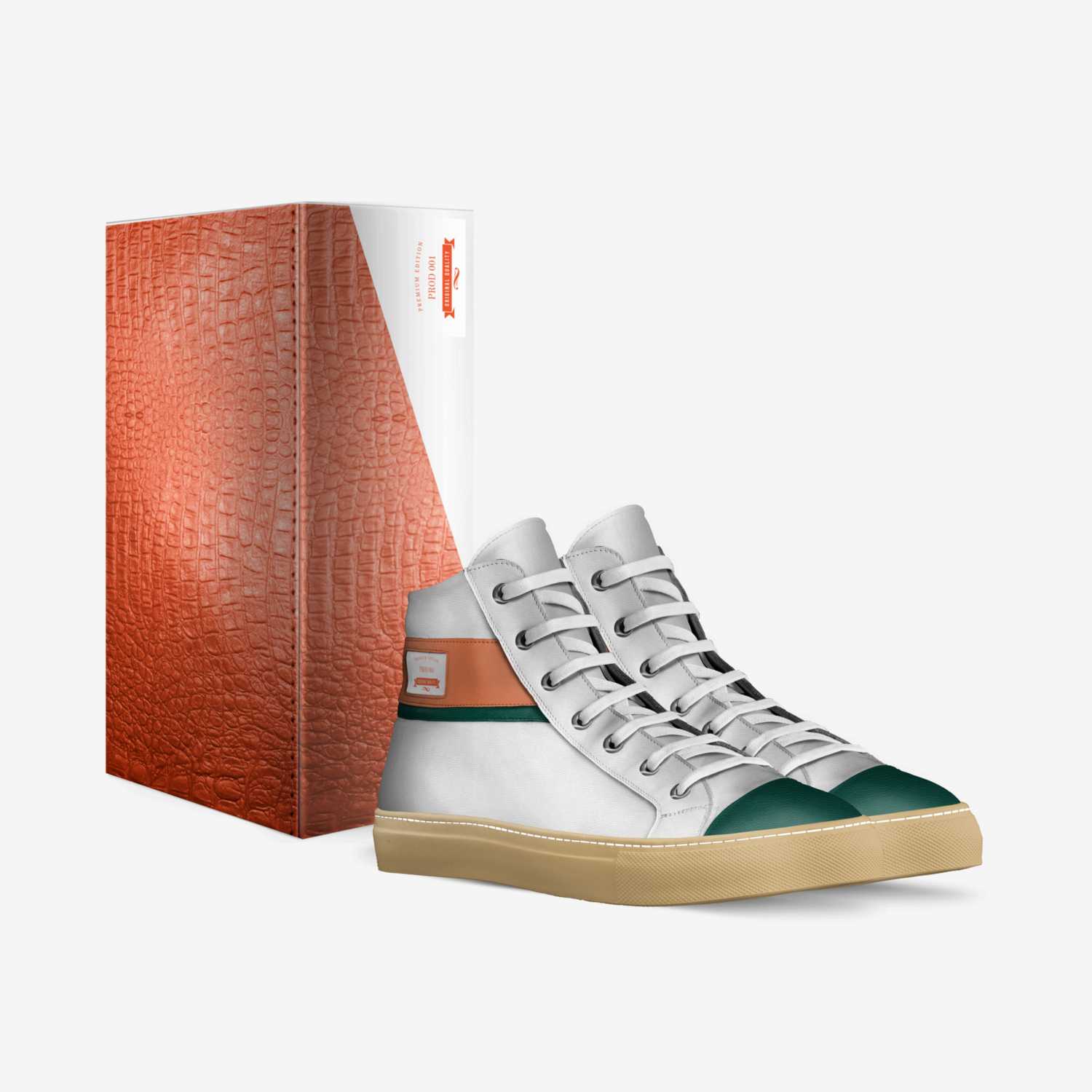 PROD 001 custom made in Italy shoes by Dashiell Lynch | Box view