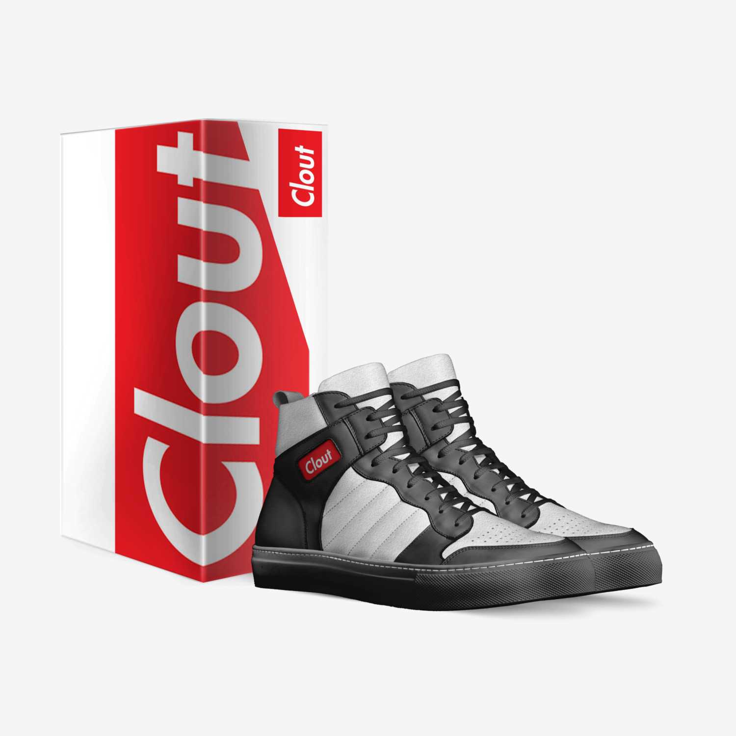 Clout 1's custom made in Italy shoes by The Thing | Box view