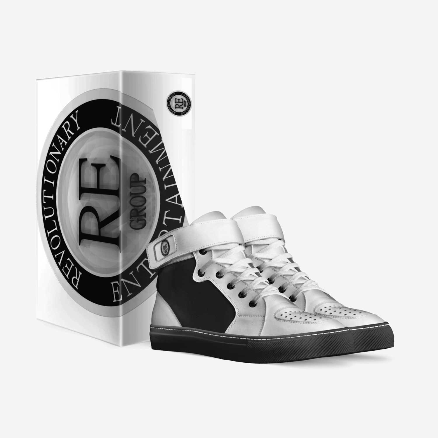 The Revolution 1's custom made in Italy shoes by Zackrey Ceasar | Box view