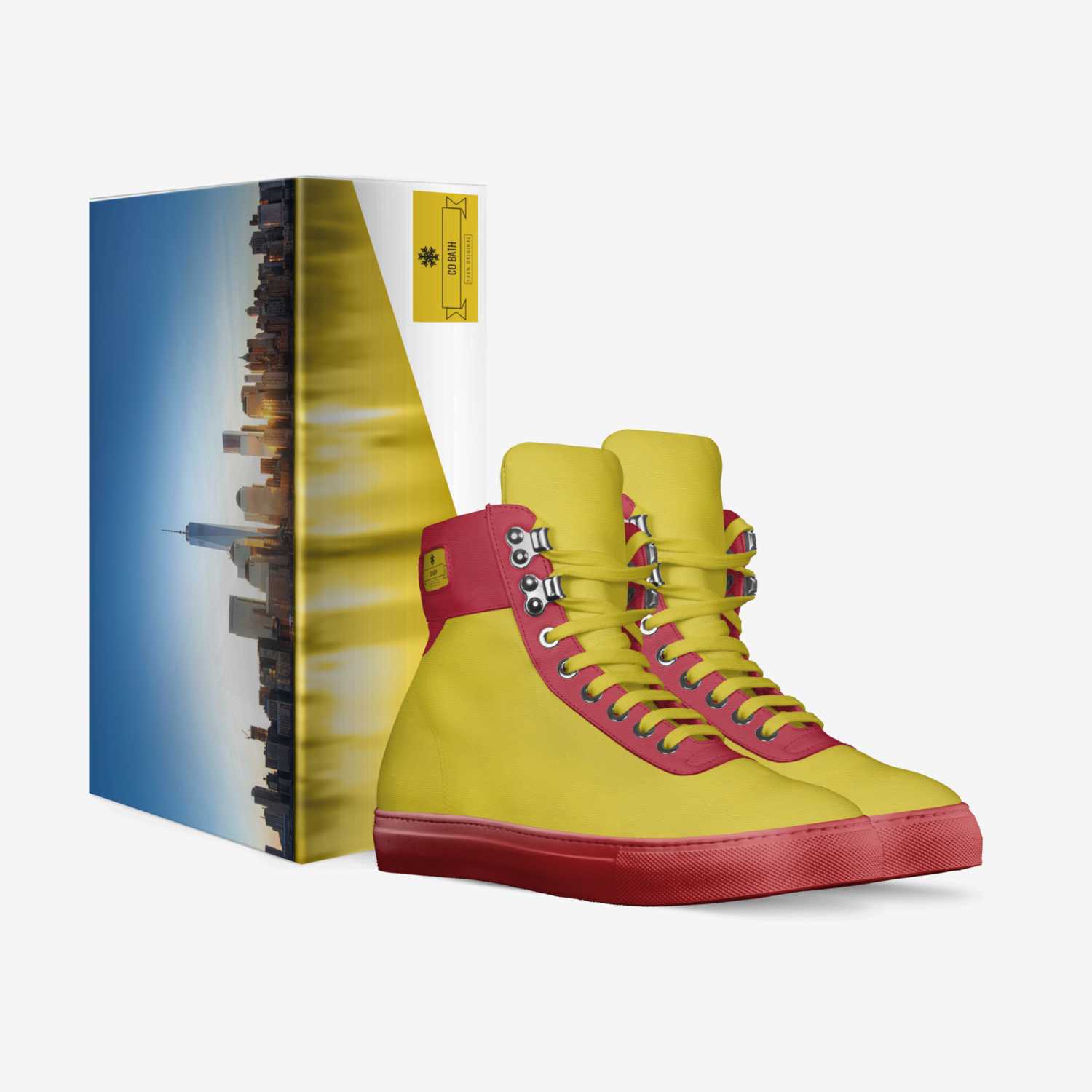 Co Bath custom made in Italy shoes by Simon Bath | Box view