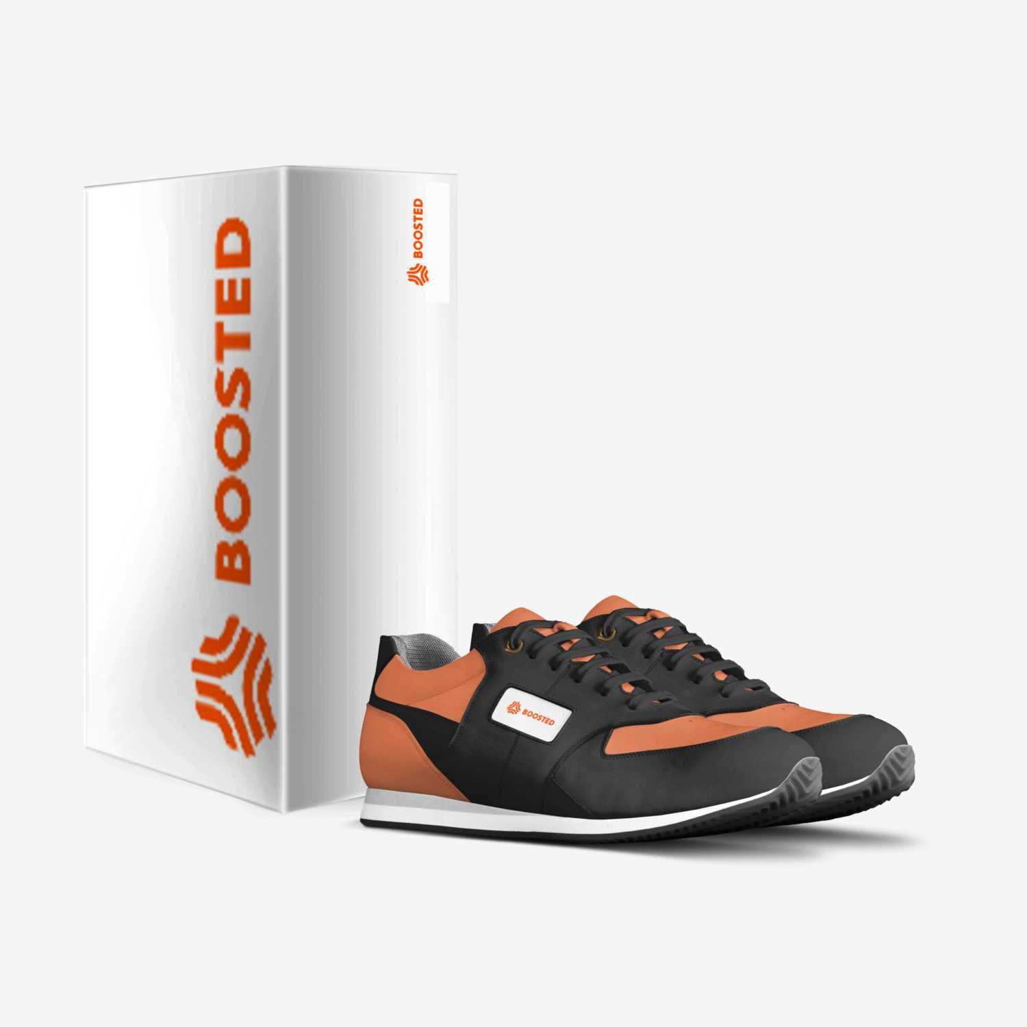 Boosted board shoe custom made in Italy shoes by Cjinmn Jedji | Box view