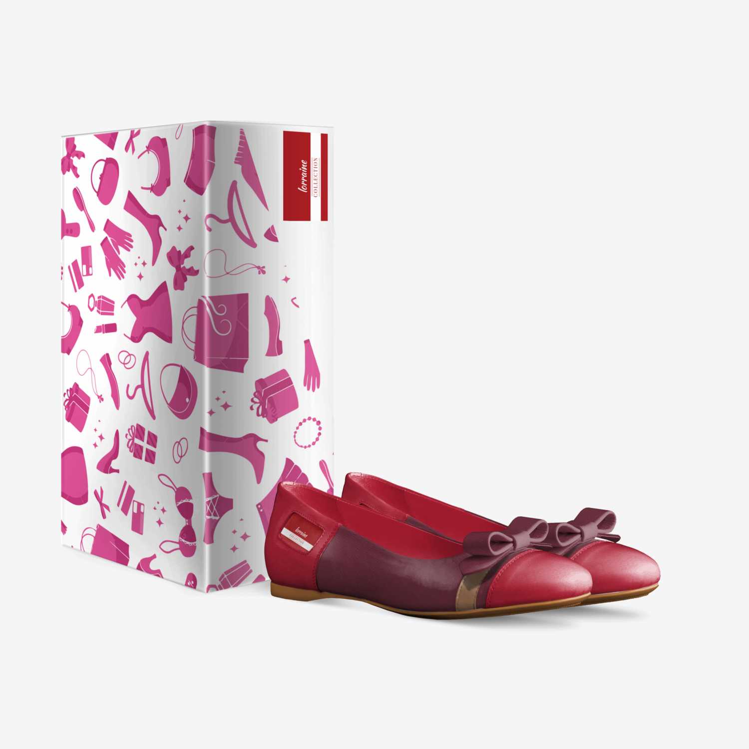 lorraine custom made in Italy shoes by Joyce Hugo | Box view