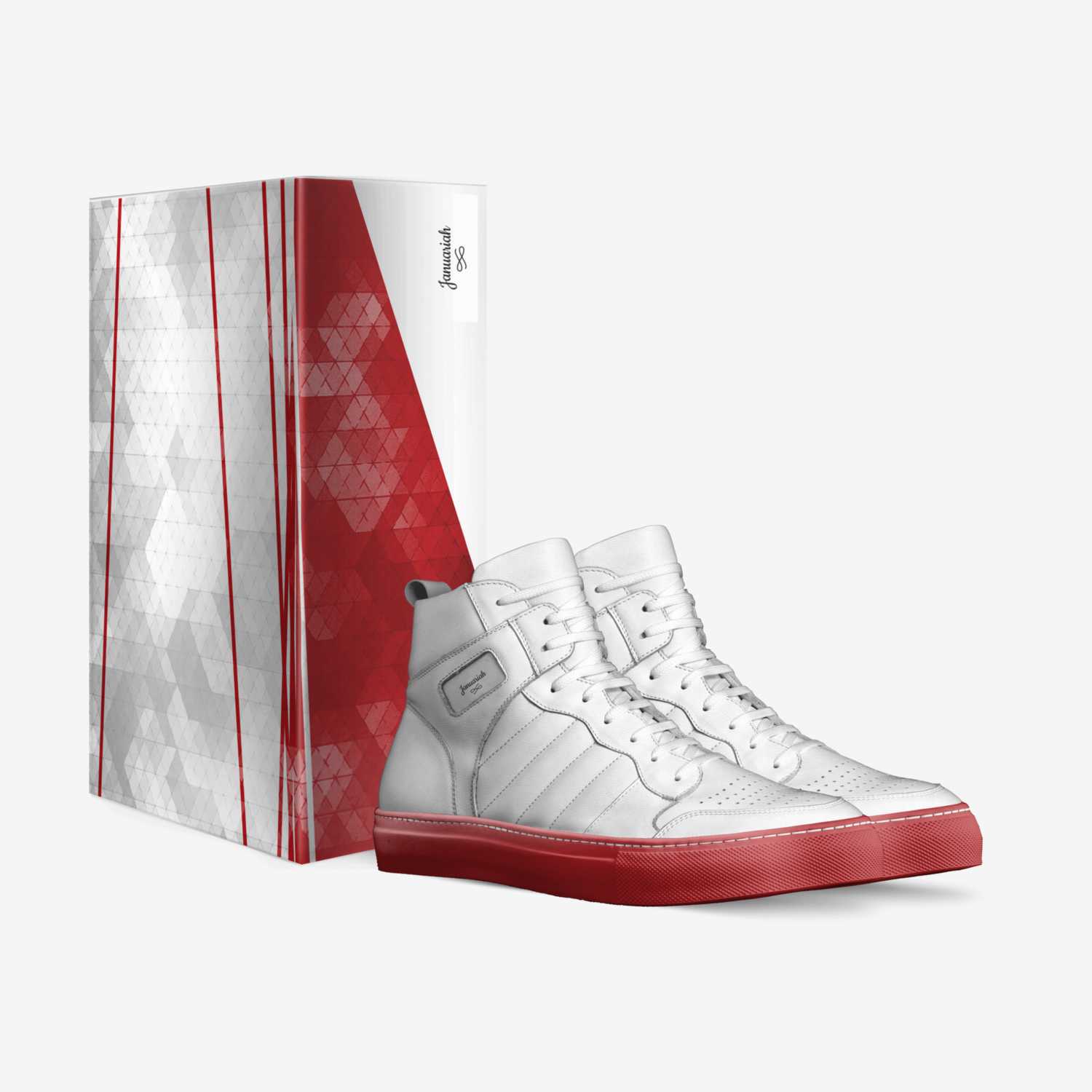 Januariah custom made in Italy shoes by Mya Kay | Box view