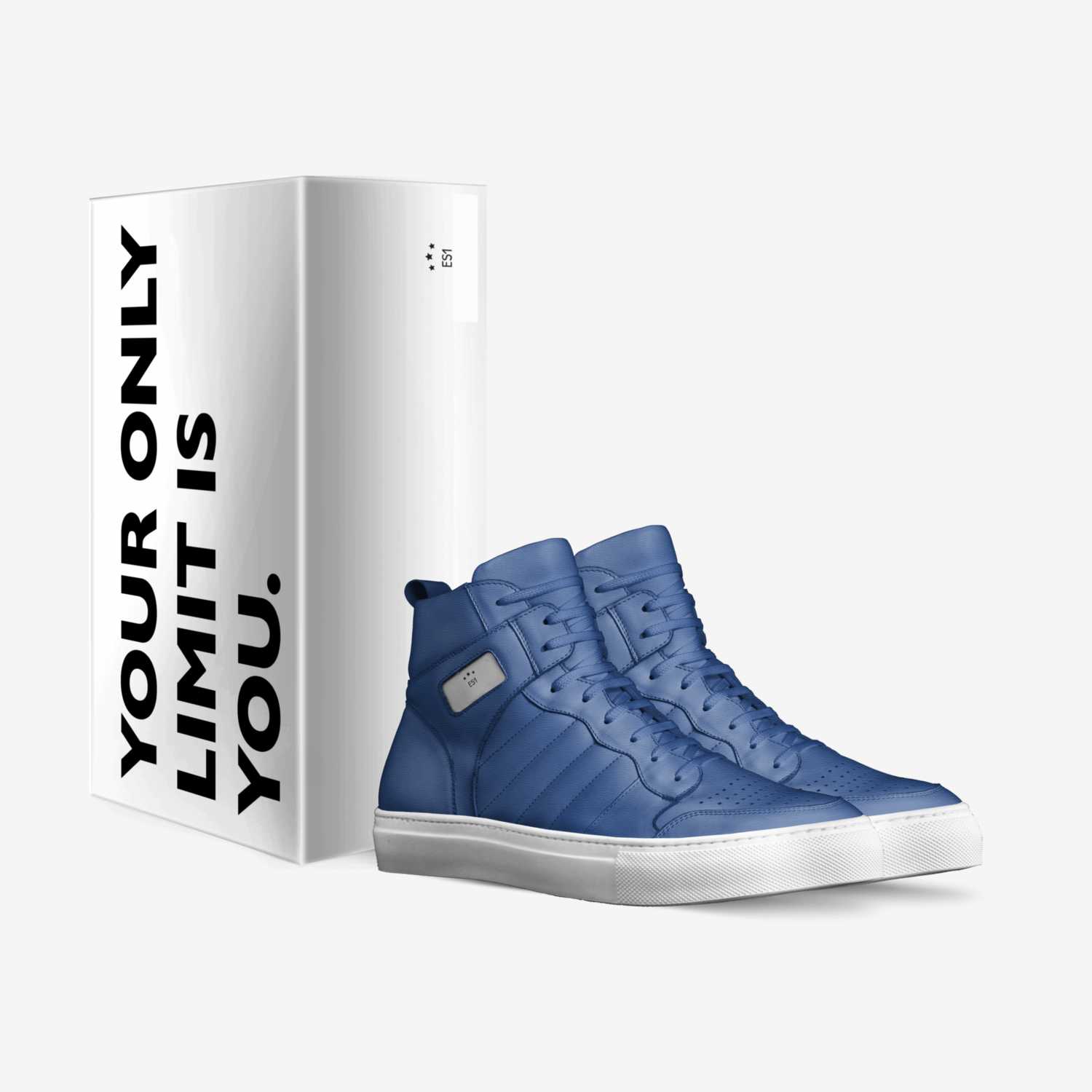 ES1 custom made in Italy shoes by Erik Spahiu | Box view
