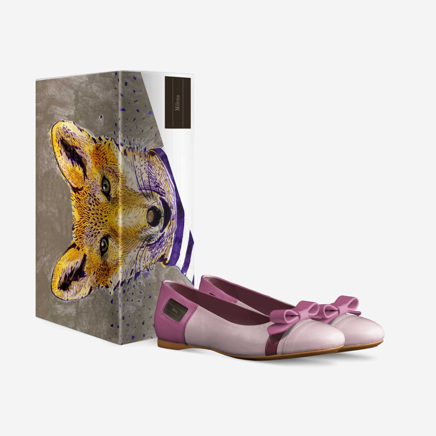 Milena custom made in Italy shoes by Milena Hrebacka | Box view