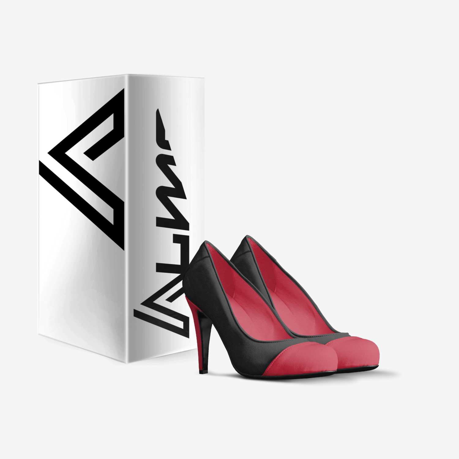 Revved Heel custom made in Italy shoes by Almo Wear | Box view