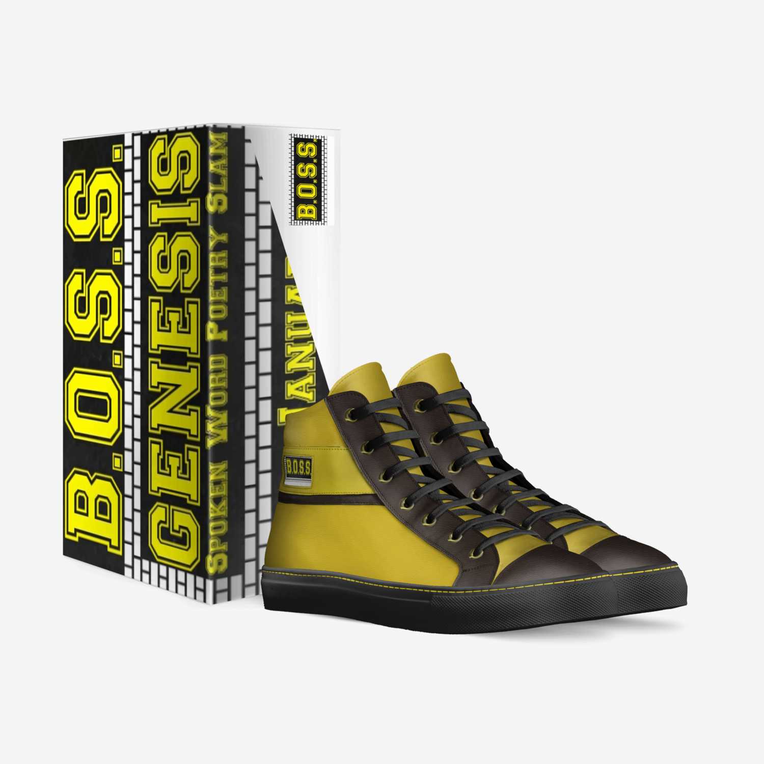 BOSSPGH custom made in Italy shoes by Bars | Box view