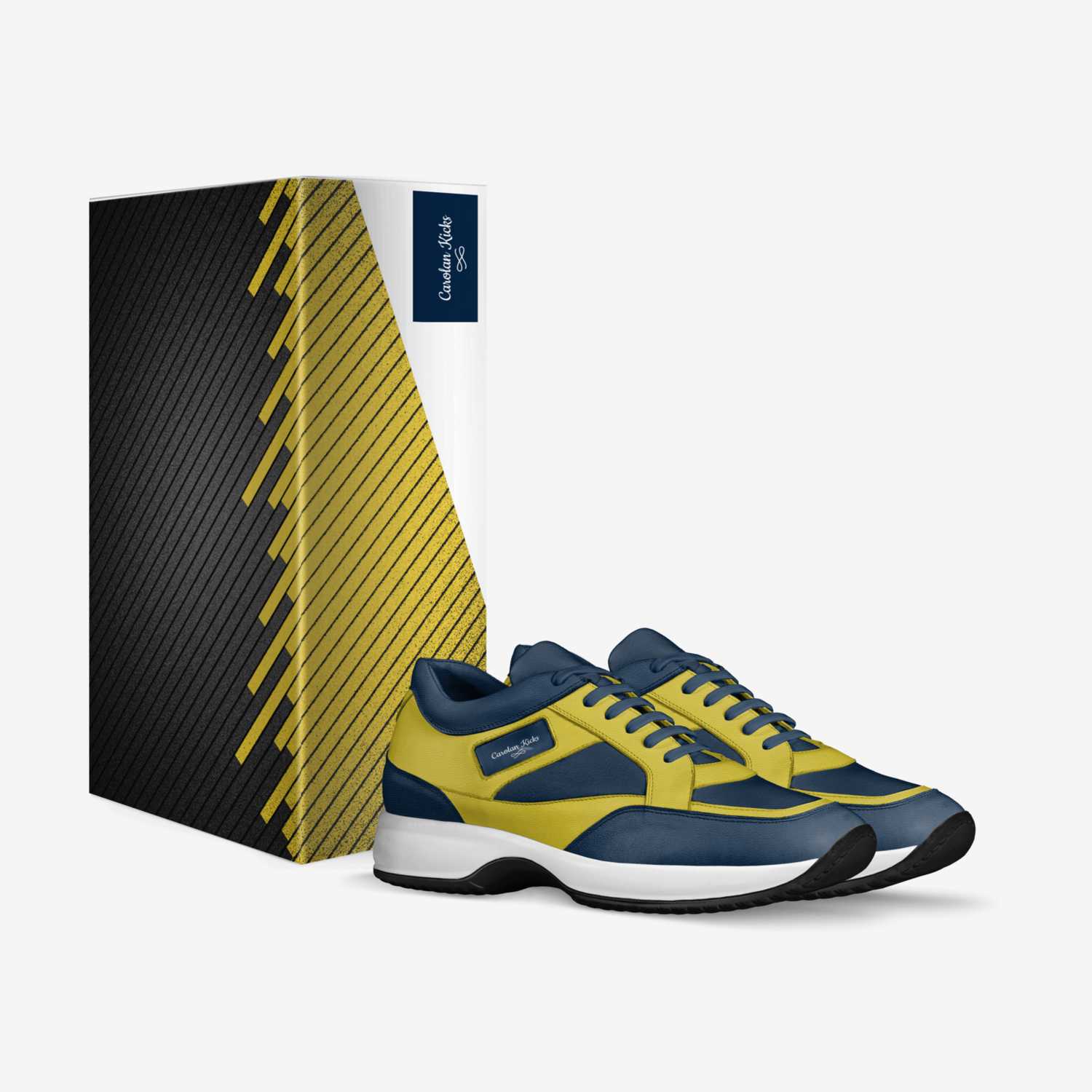 Carolan Kicks custom made in Italy shoes by Bob Ahijkskjd | Box view