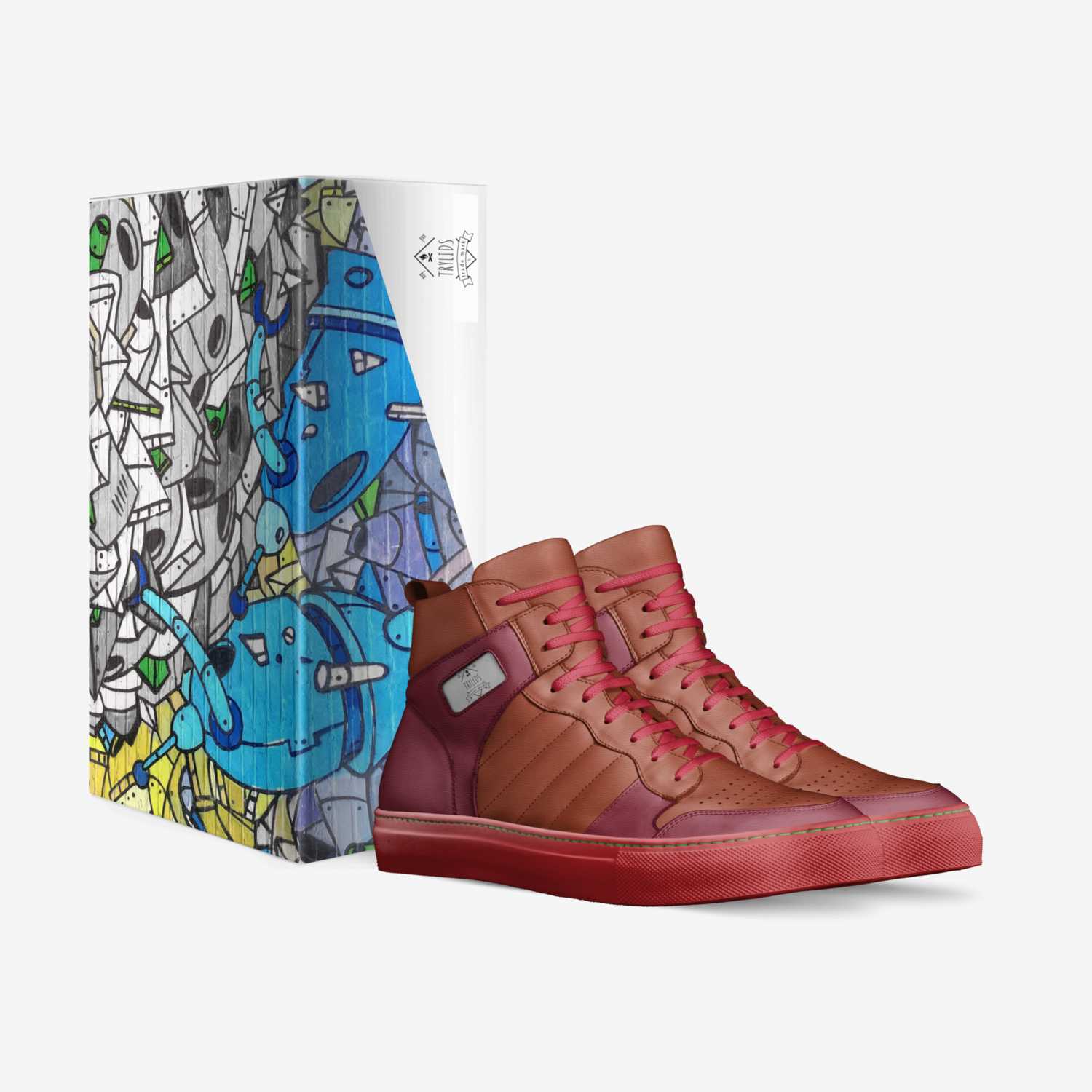 trylids custom made in Italy shoes by Reese Eugene Lee | Box view