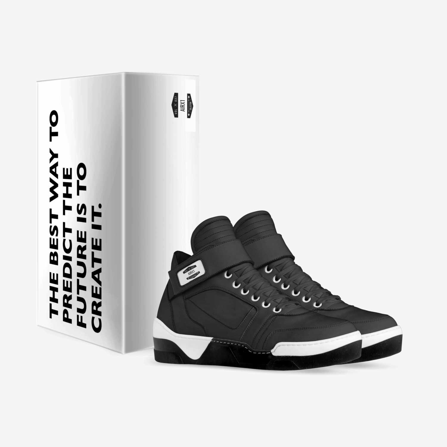 Xavier 1 custom made in Italy shoes by Xavier Villafan | Box view