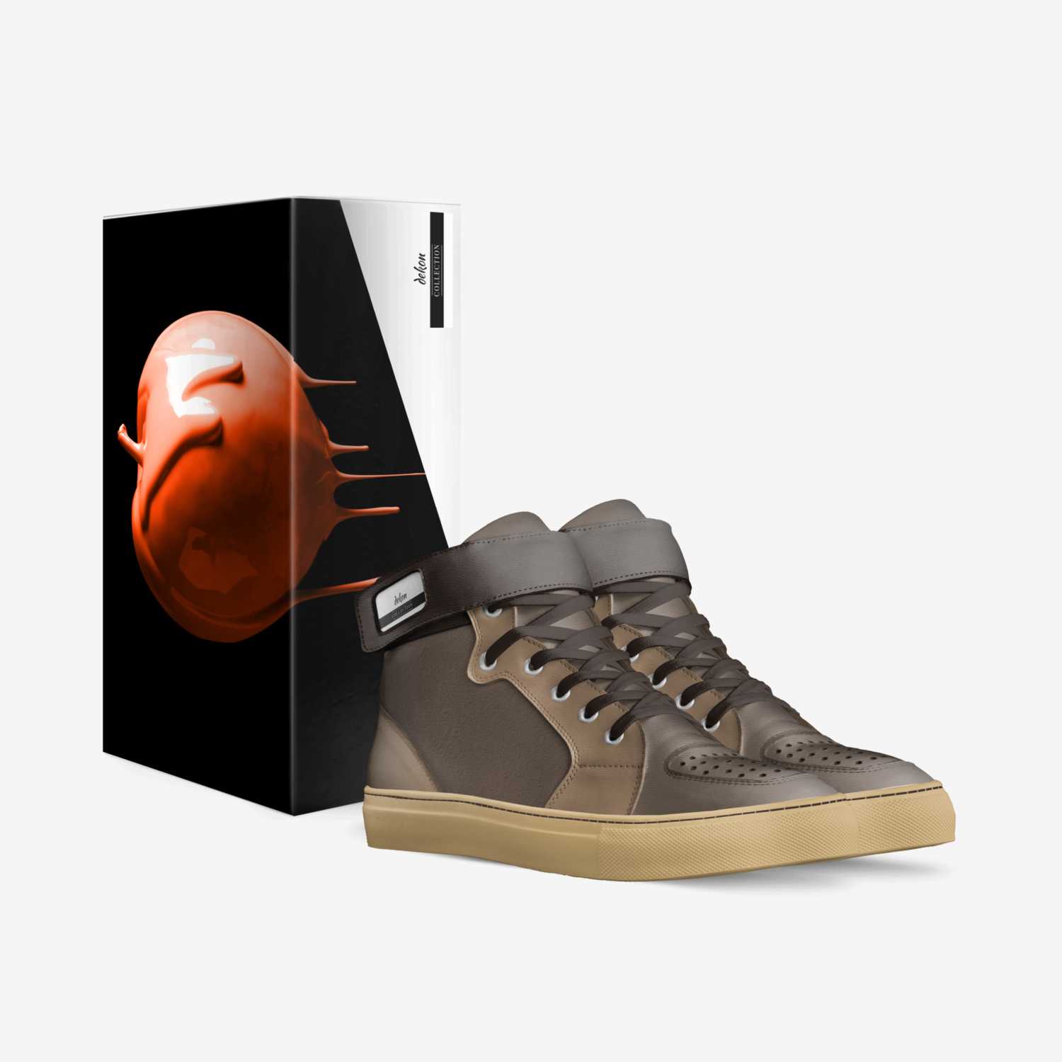 dekon custom made in Italy shoes by Idris Santi | Box view