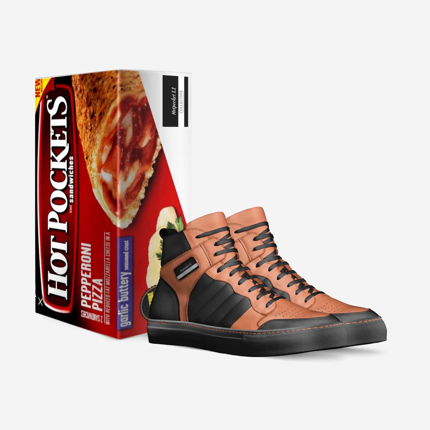 Hotpocket 1.1 custom made in Italy shoes by Justin Rodriguez | Box view