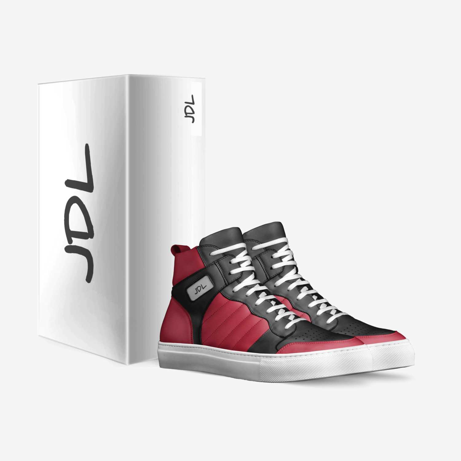 Jdl 1 custom made in Italy shoes by Jacob Lopez | Box view